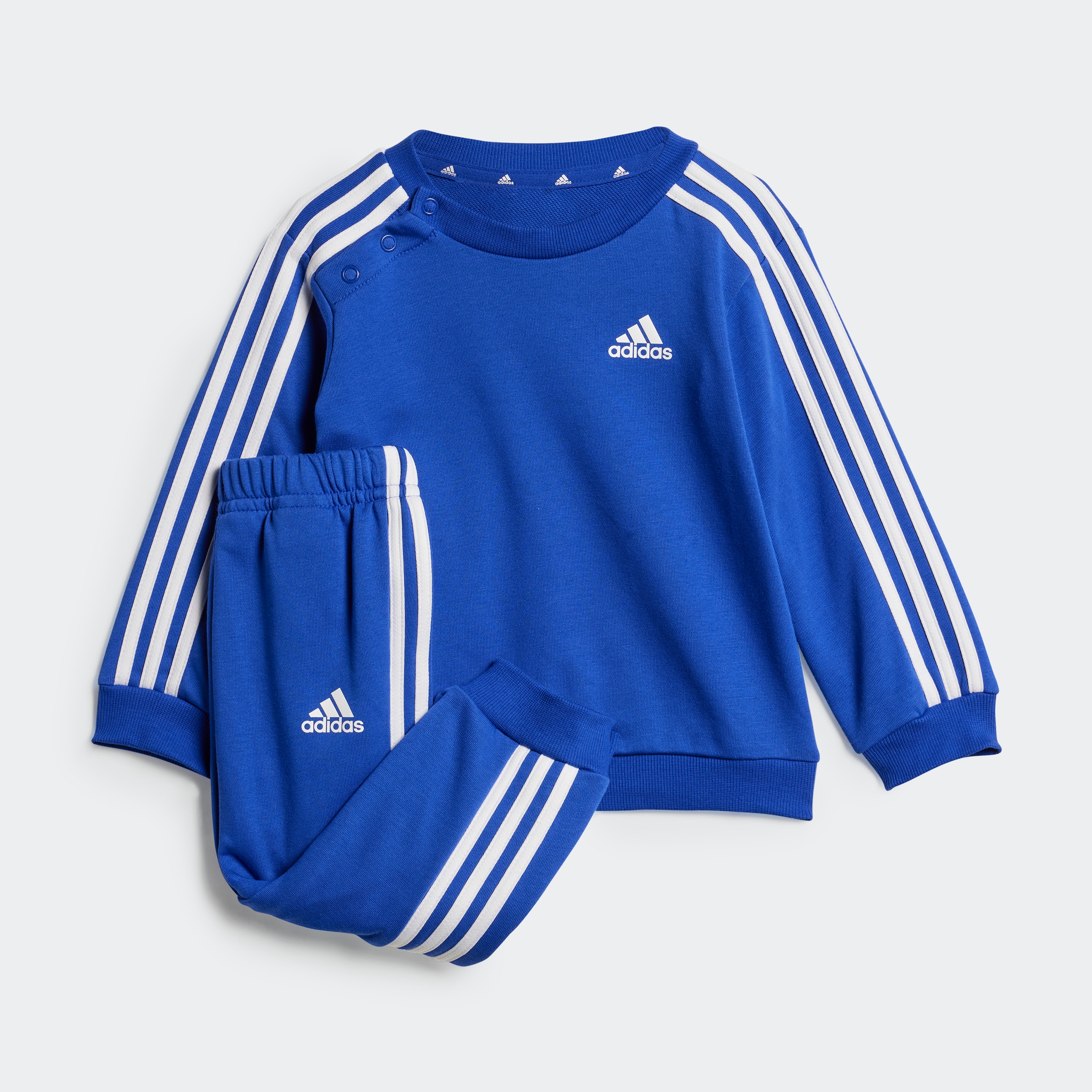 adidas Sportswear Trainingsanzug ESSENTIALS 3STREIFEN KIDS JOGGINGANZUG 2 tlg. online bestellen BAUR