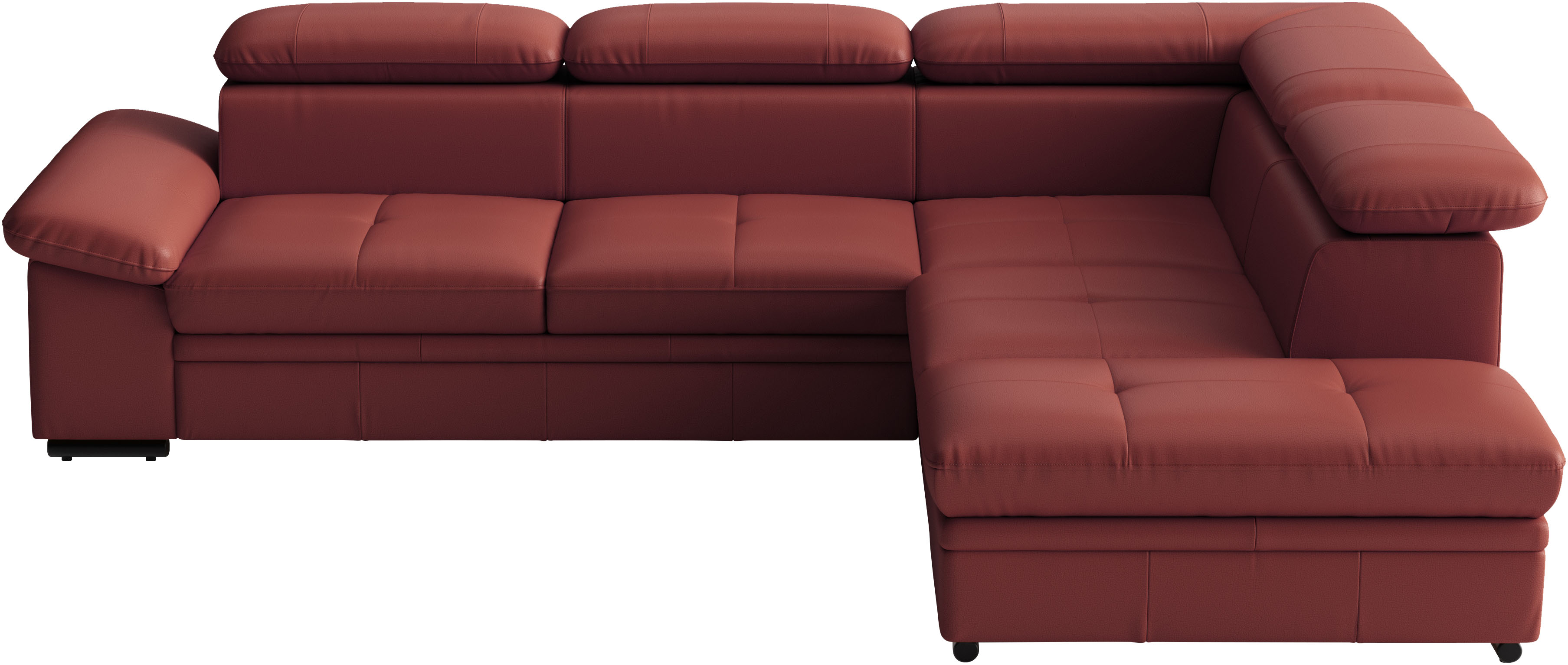 sit&more Ecksofa "Viola L-Form, B: 249 cm, Arm- & Kopfteilverstellung" optional mit Schlaffunktion