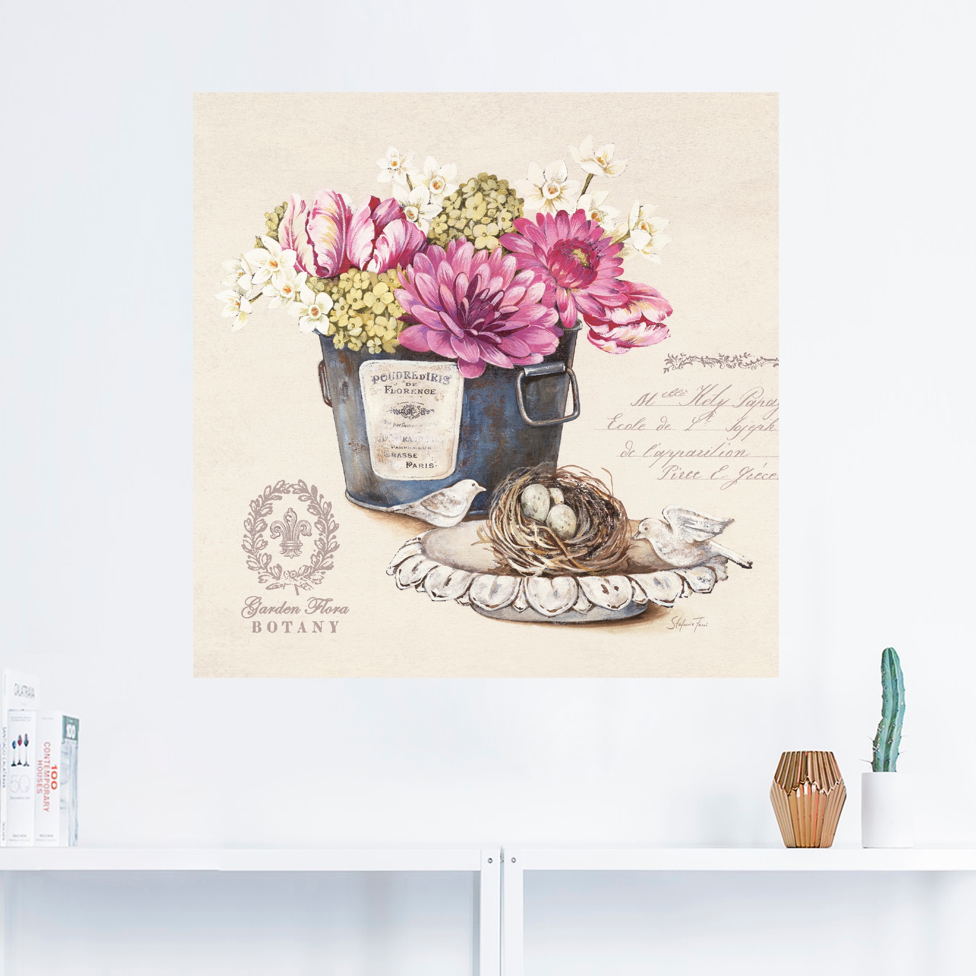 Artland Wandbild "Blumenstrauß I", Arrangements, (1 St.), als Poster, Wanda günstig online kaufen