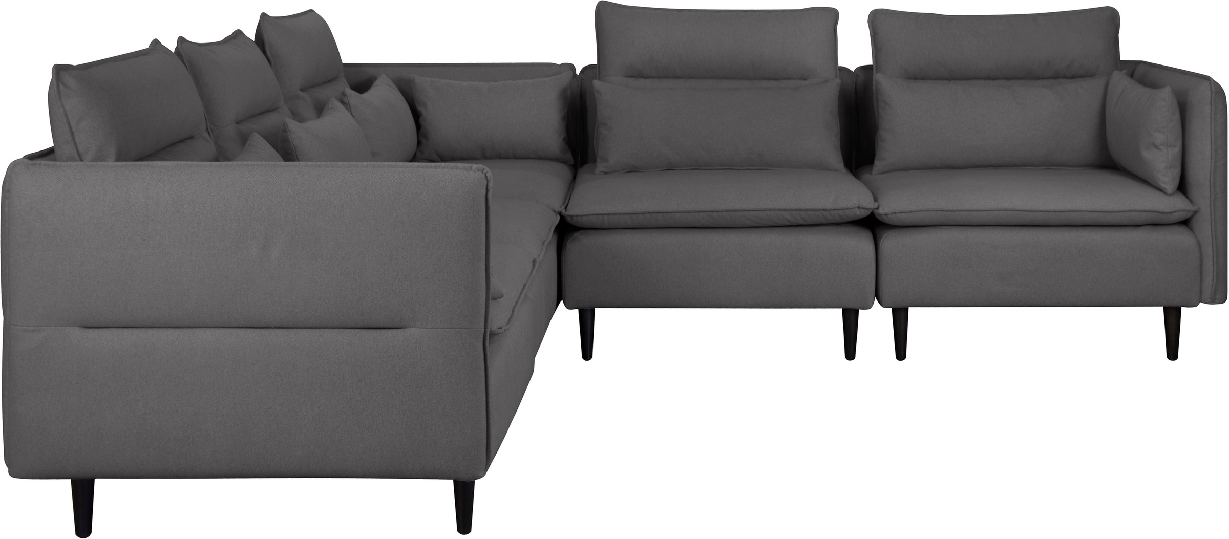 andas Ecksofa »ALVIK L-Form«, zusammengesetzt aus Modulen, erweiterbar mit Modulen der Serie