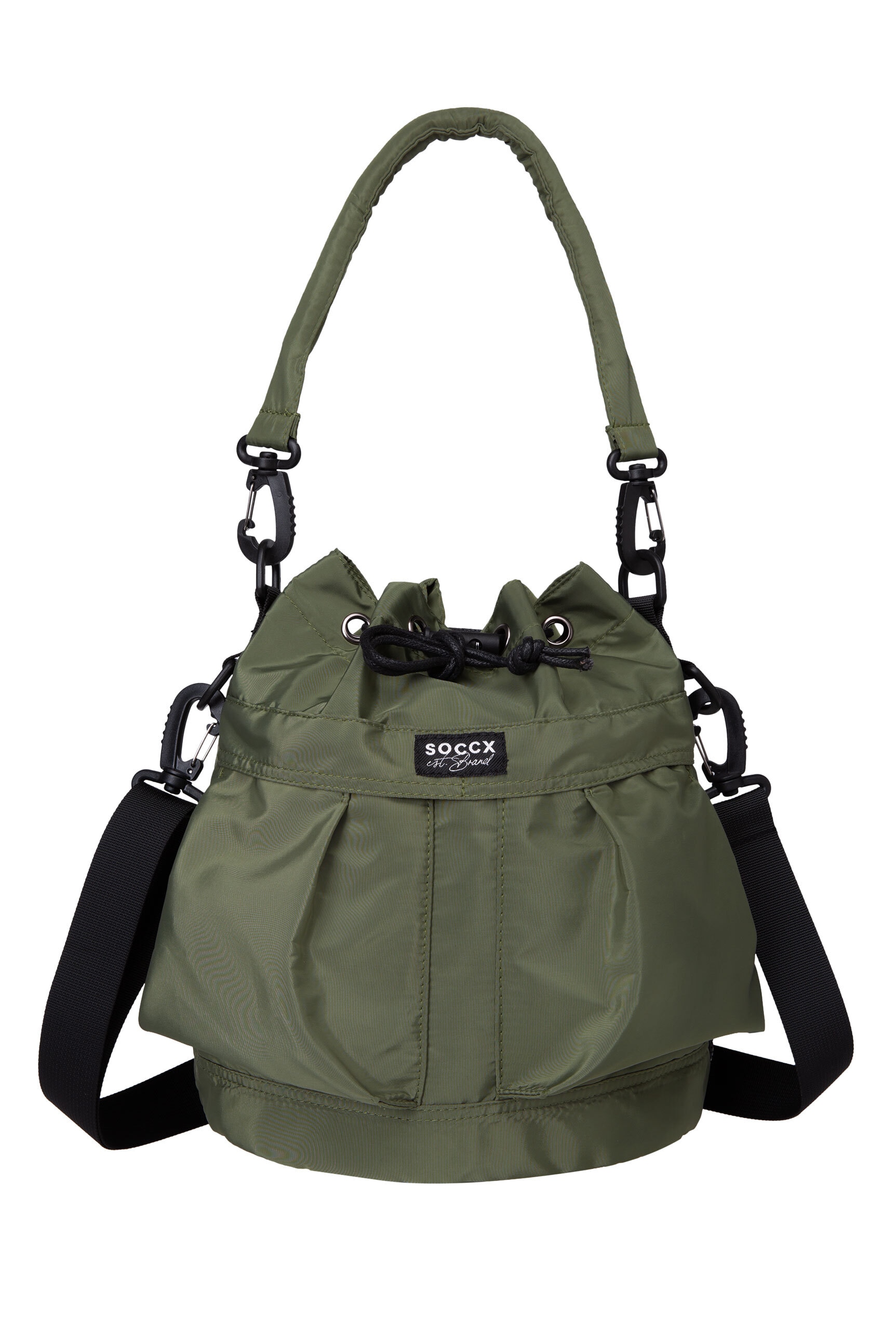 SOCCX Beuteltasche, mit vielen Innenfächern