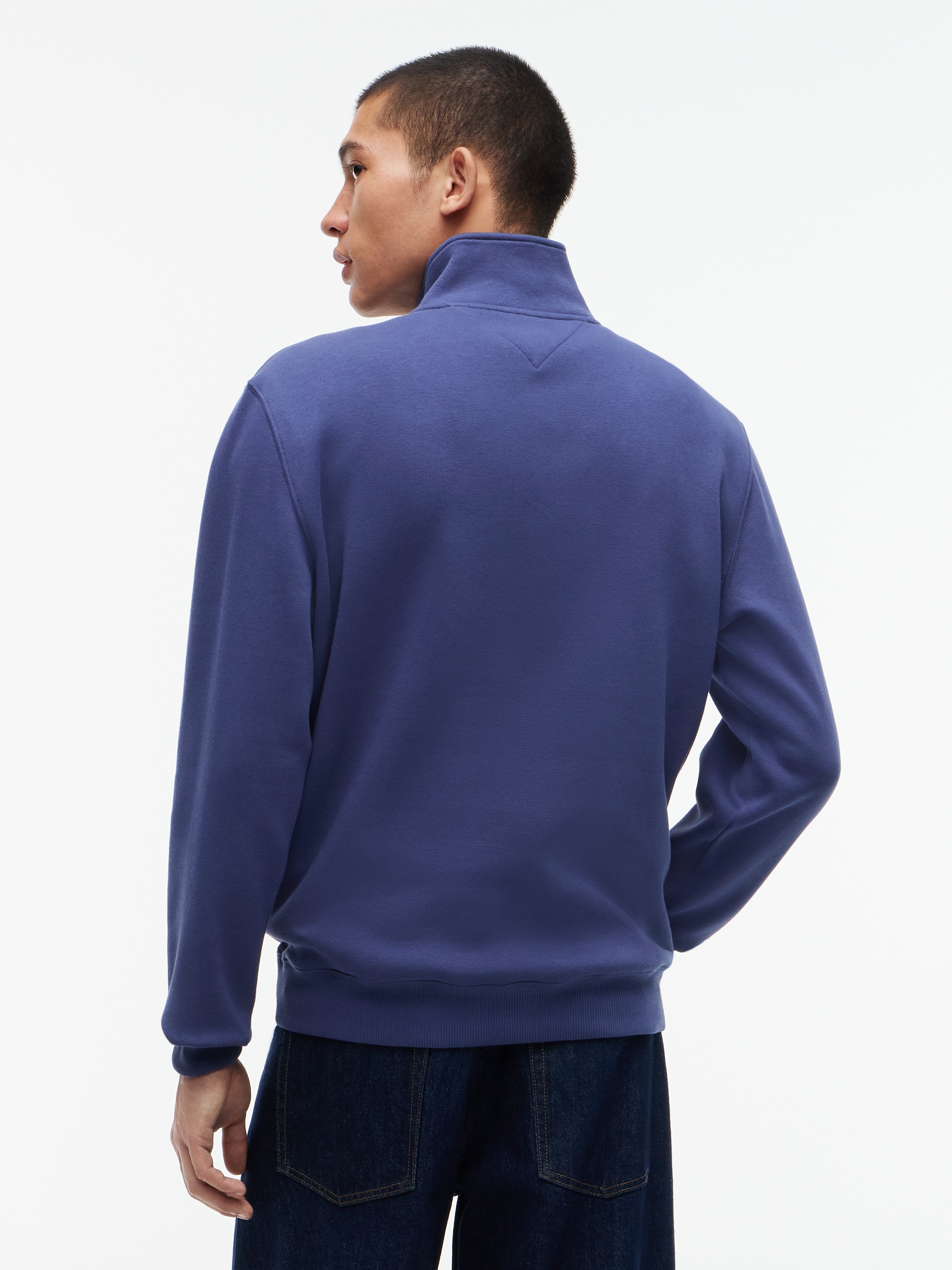 Tommy Jeans Sweatshirt »TJM REGULAR  FLEECE 1/4 ZIP MOCK NECK«, mit Fleece

