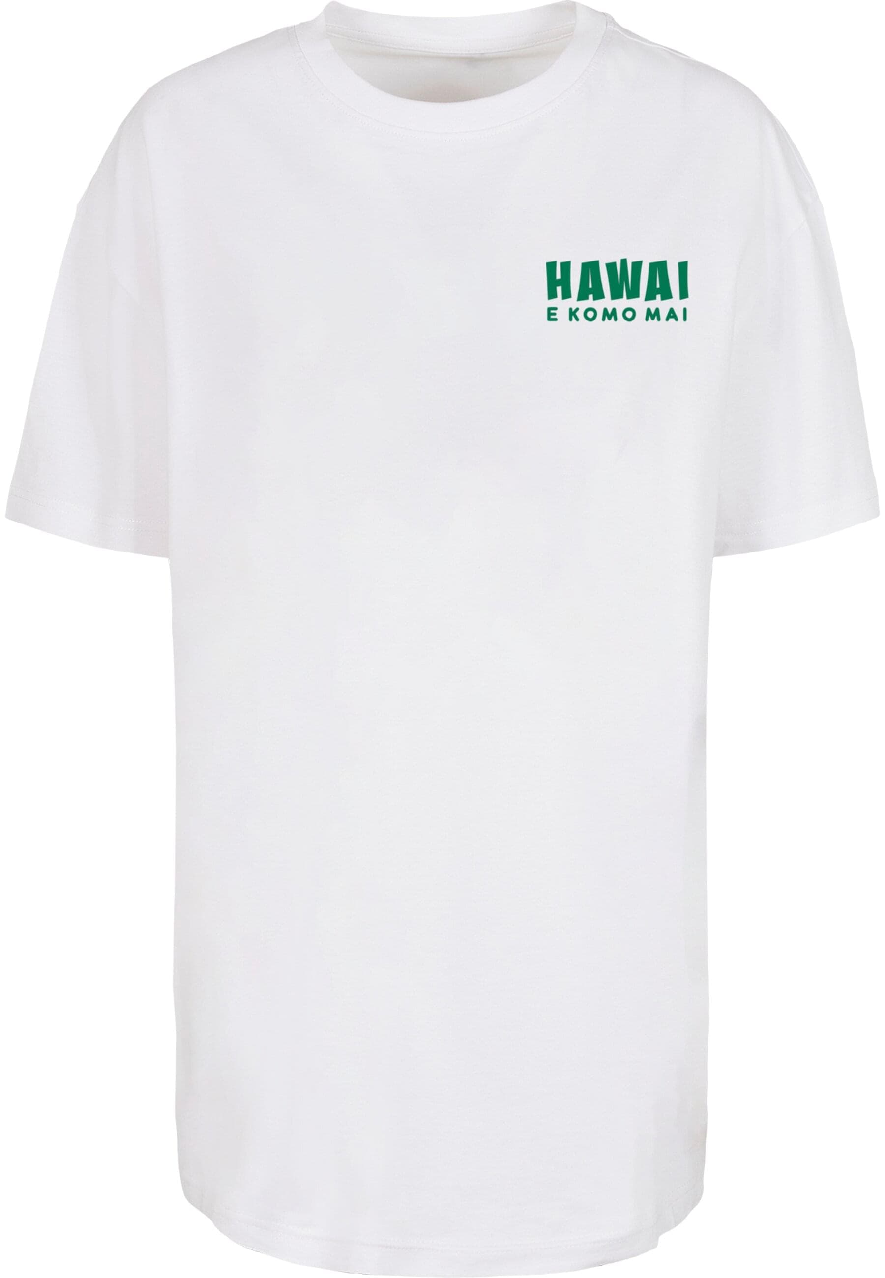 Merchcode T-Shirt "Merchcode Ladies Hawai Oversized Tee" 1 Stk. günstig online kaufen