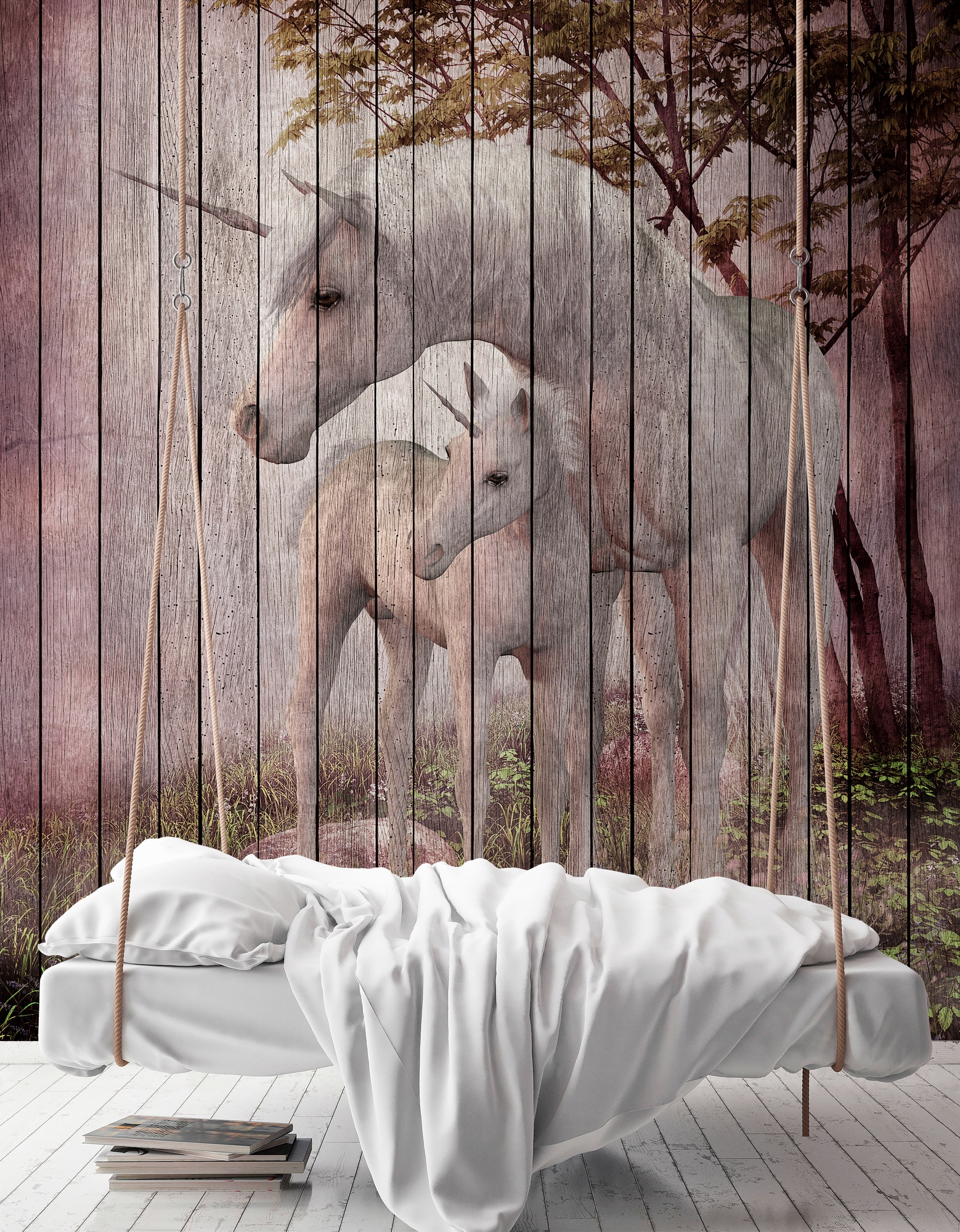 living walls Fototapete »Walls by Patel Fantasy 4«, Vlies, Wand, Schräge