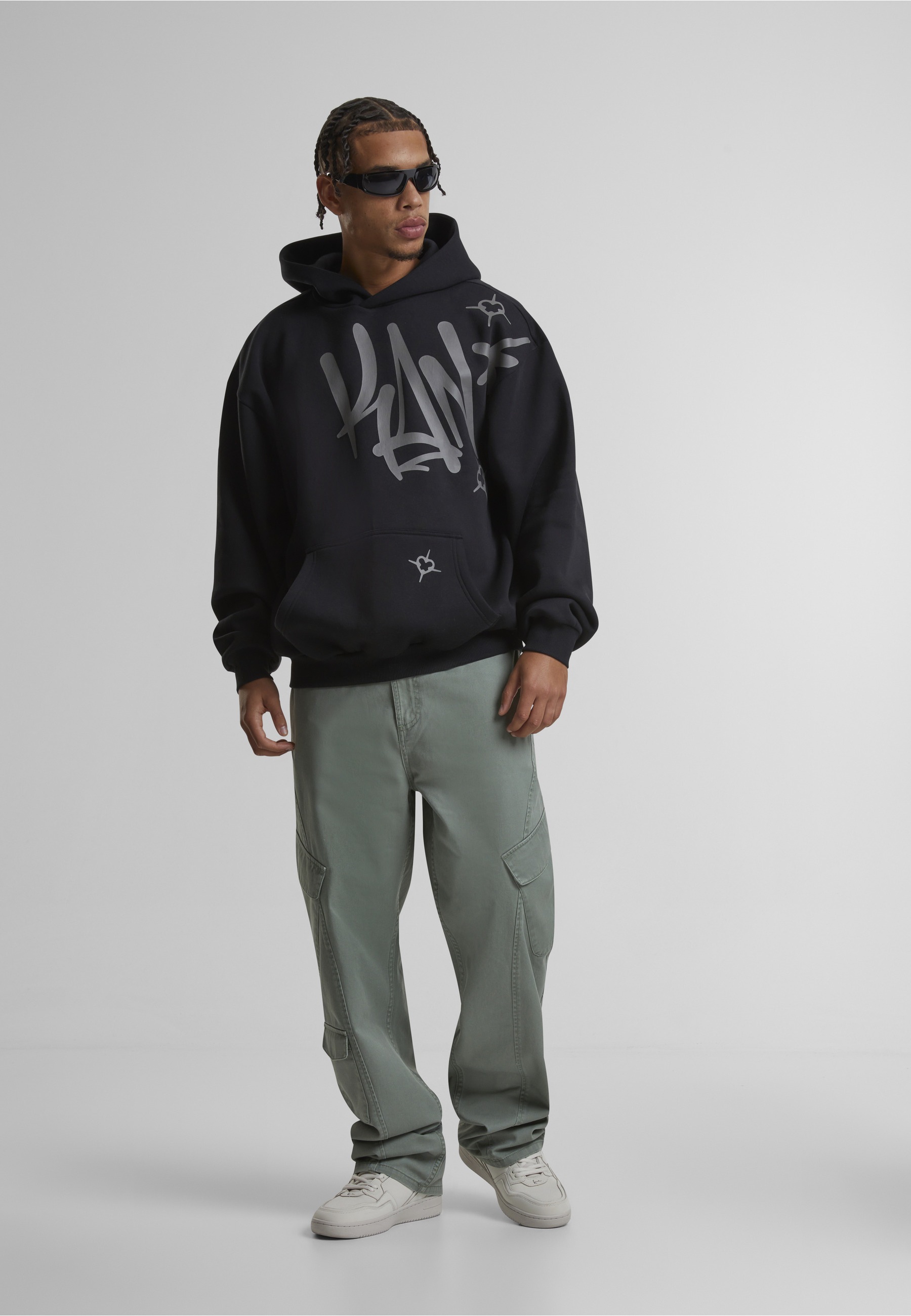 Karl Kani Cargohose »Karl Kani OG K Slanted Pocket Cargo Pants«