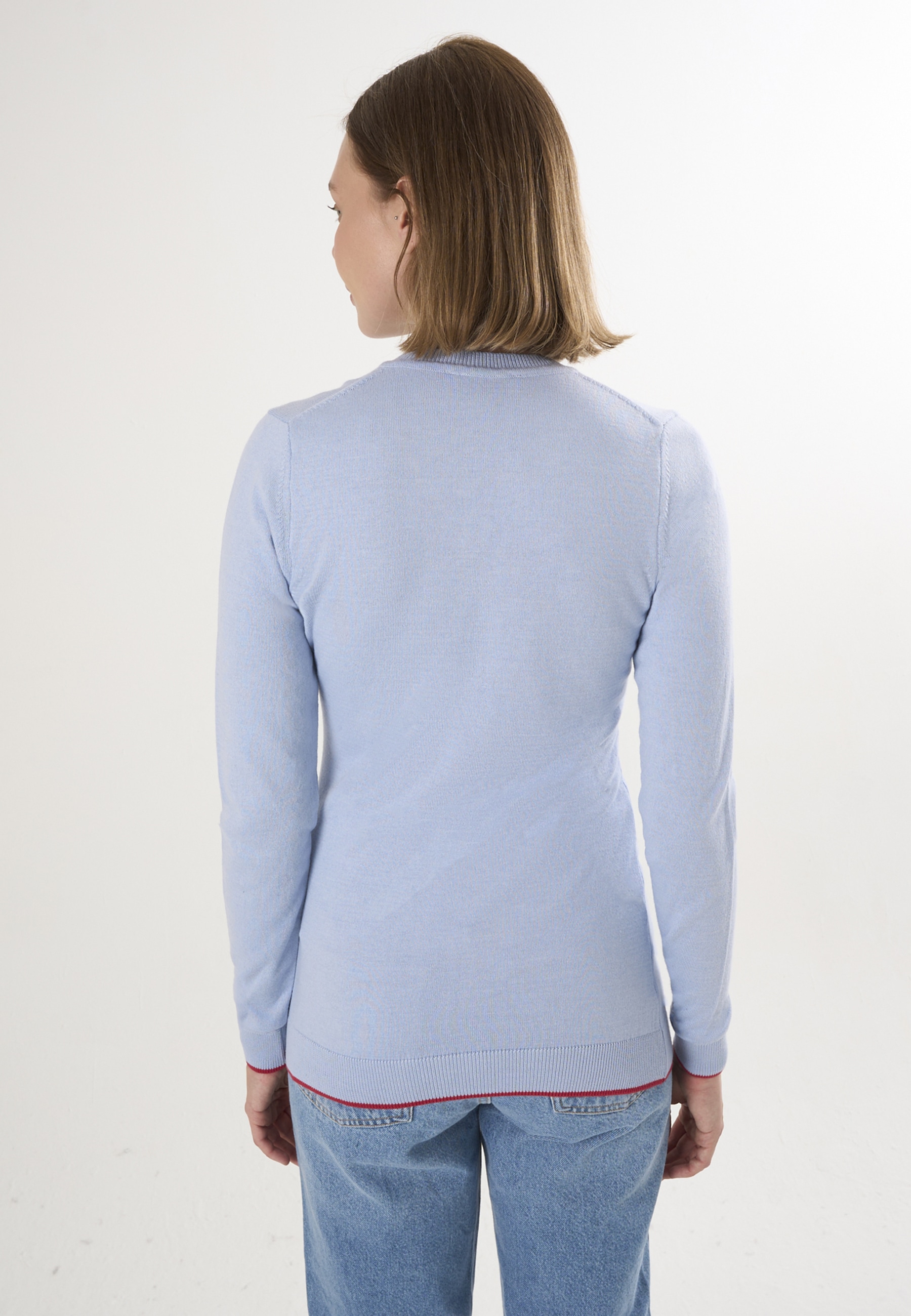 Felix Hardy V-Ausschnitt-Pullover »V-Ausschnitt-Strickpullover«