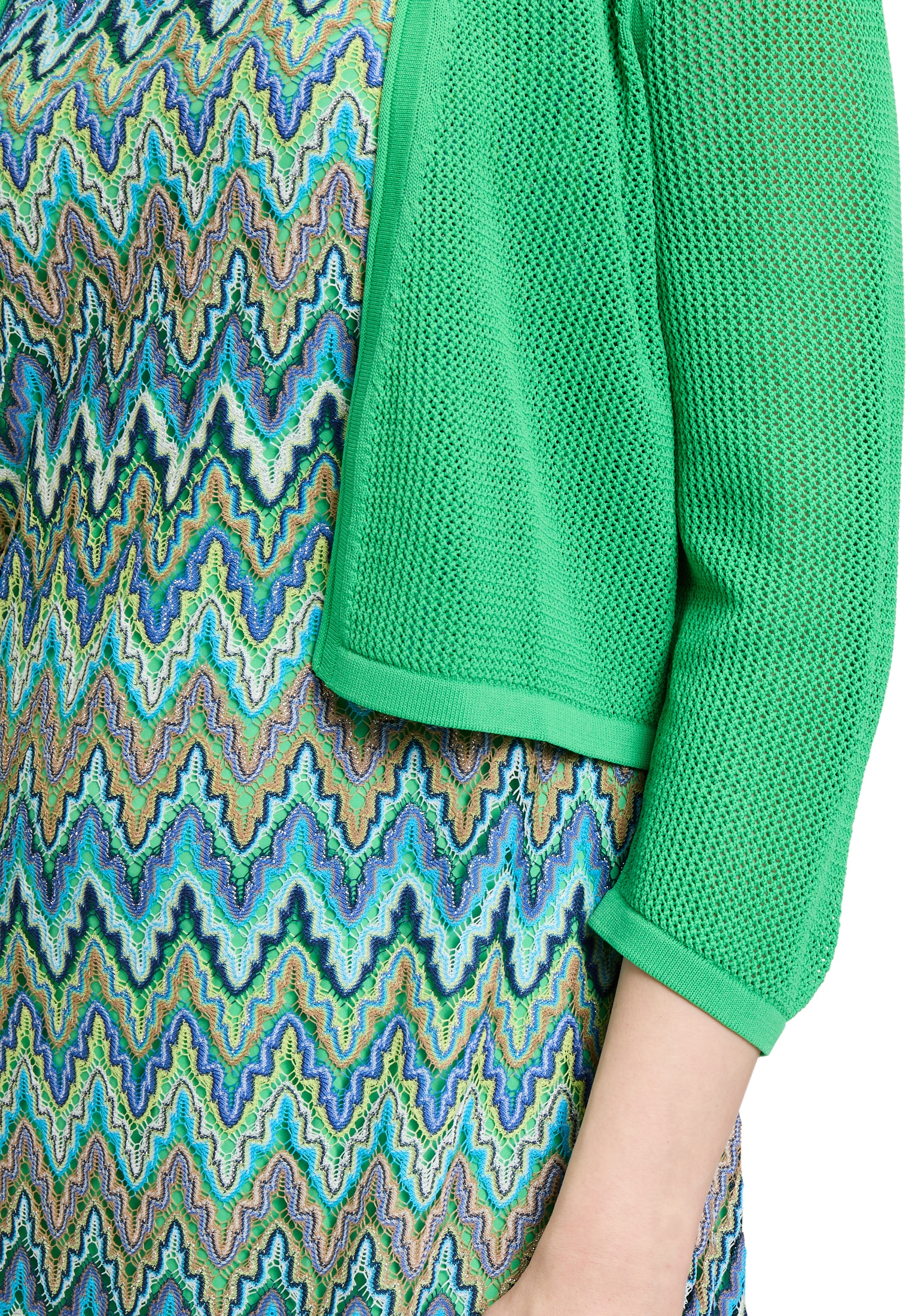 Betty Barclay Strickjacke »Betty Barclay Damen Sommer-Strickjacke mit 3/4 Arm«, Strick