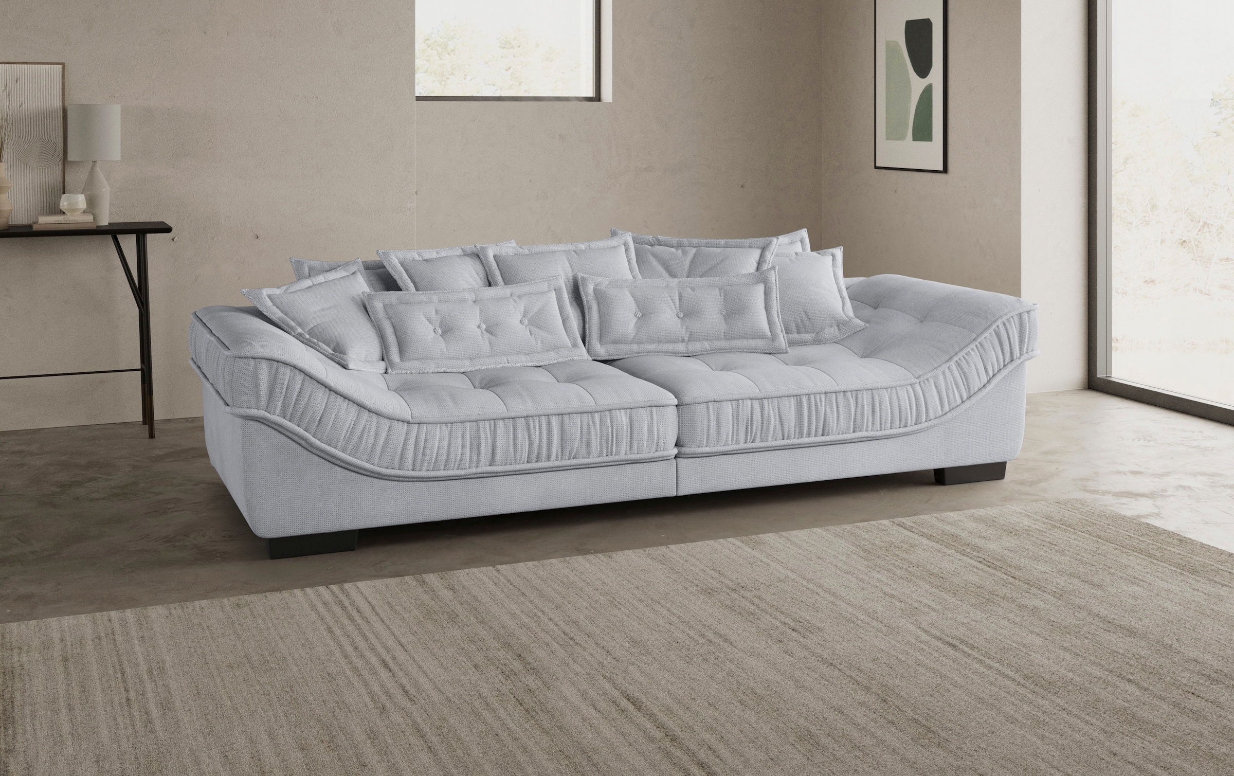Mr. Couch Big-Sofa »Diwan II DuraFlex«, DuraFlex-Kaltschaumpolsterung, bis 140 kg, 4 Bezugsqualitäten