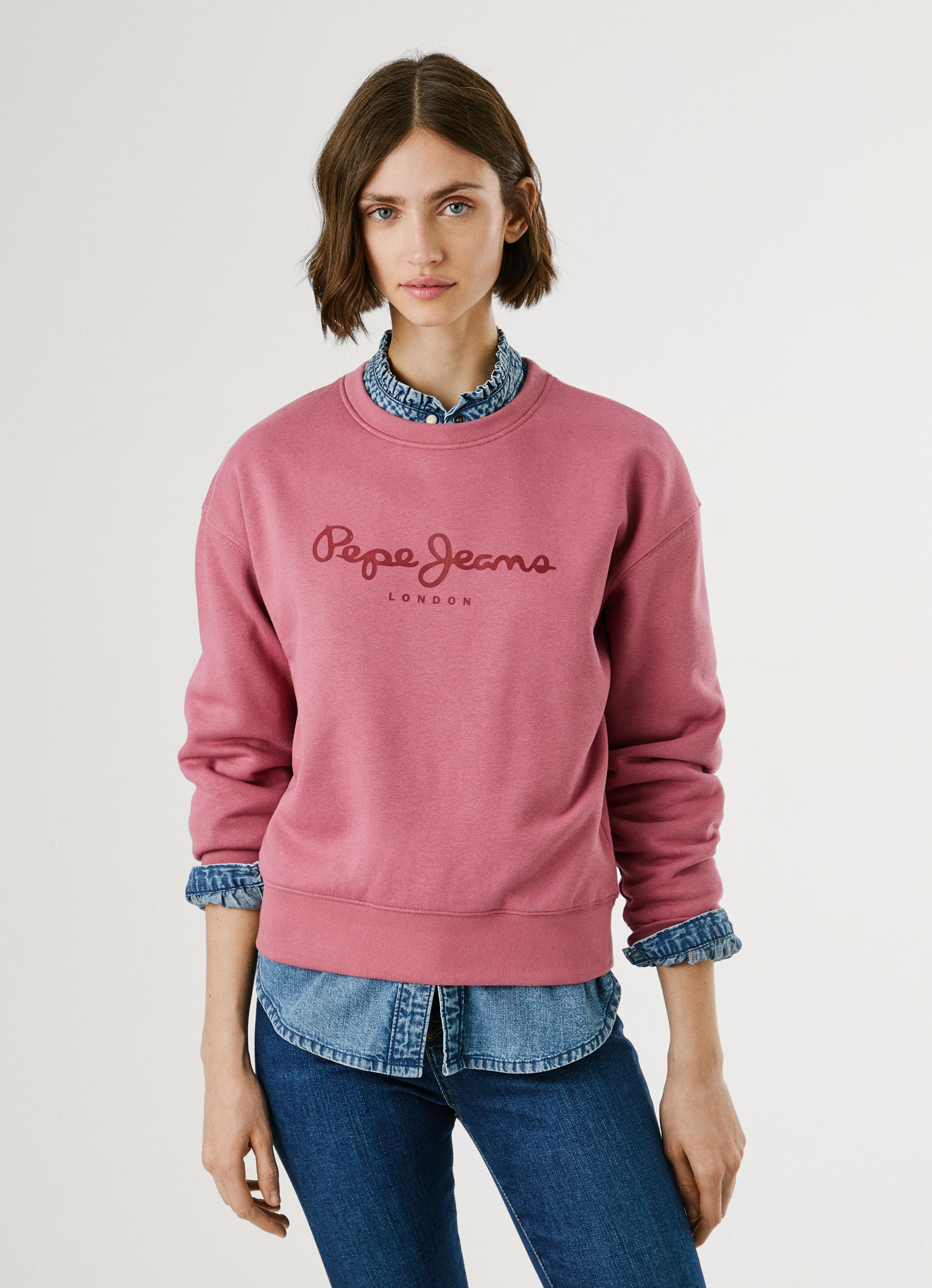 Pepe Jeans Sweatshirt "BADDY", mit Rundhalsausschnitt günstig online kaufen
