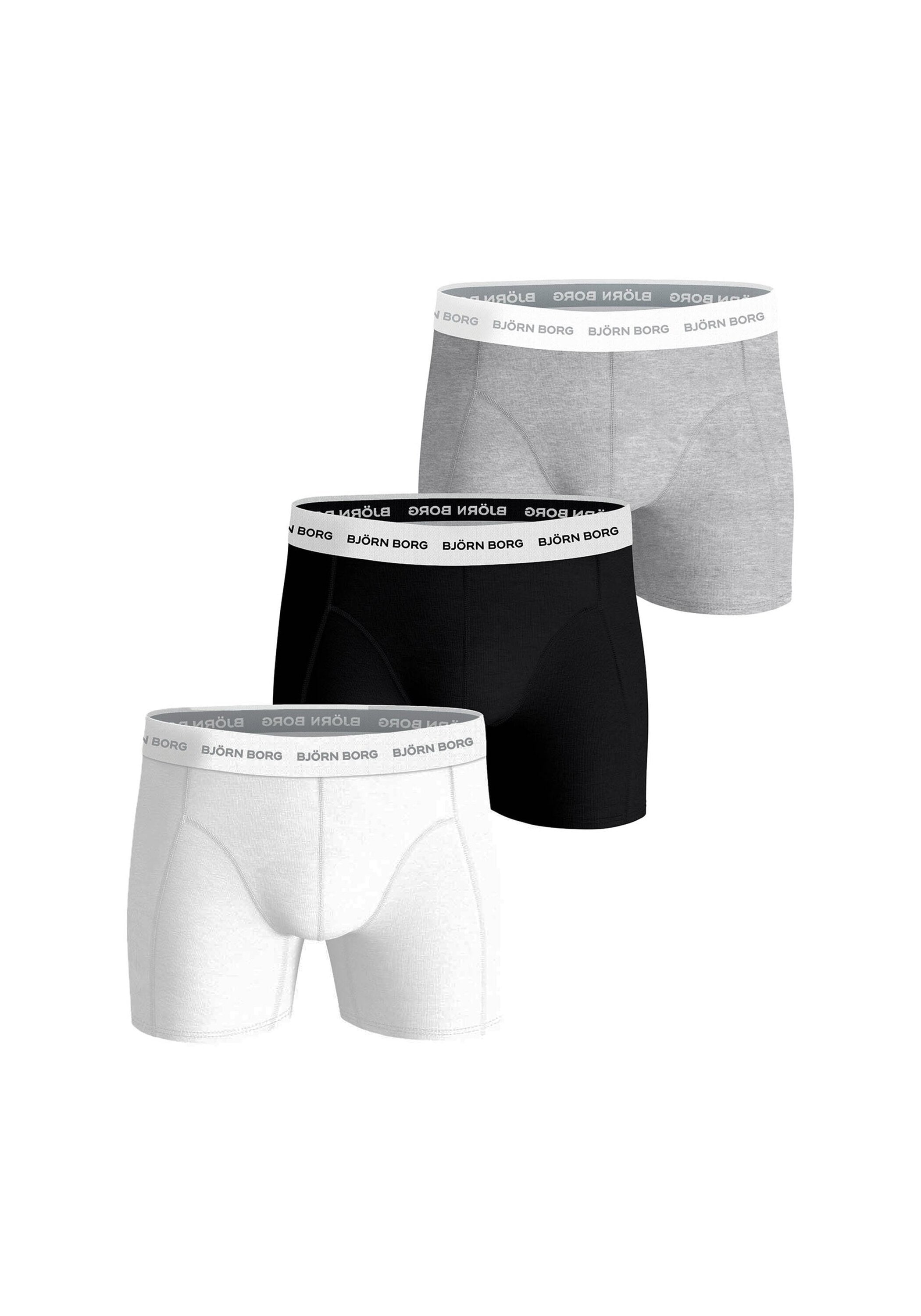Björn Borg Boxershorts "Boxershort Cotton Stretch Boxer Trunks 3P 3er Pack" günstig online kaufen