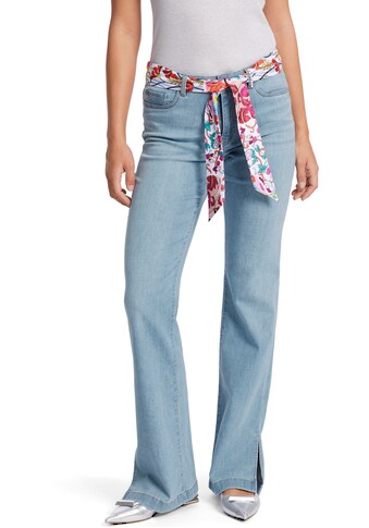 Bootcut-Jeans »FARO Flower Vichy Premium Damenmode«
