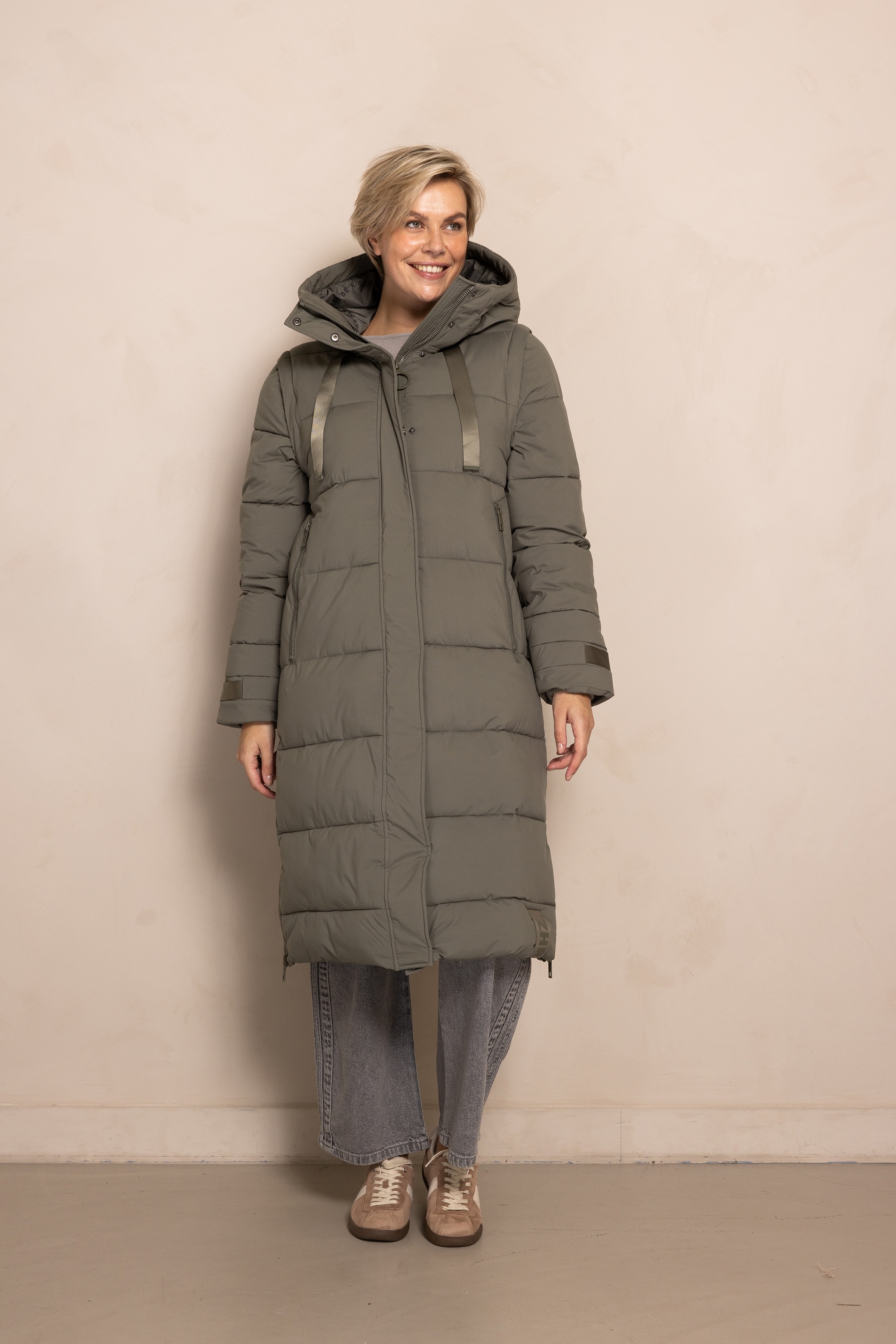 Zhrill Langjacke "ZHISI MAX NEW" mit Kapuze gesteppt, mit Kapuze günstig online kaufen