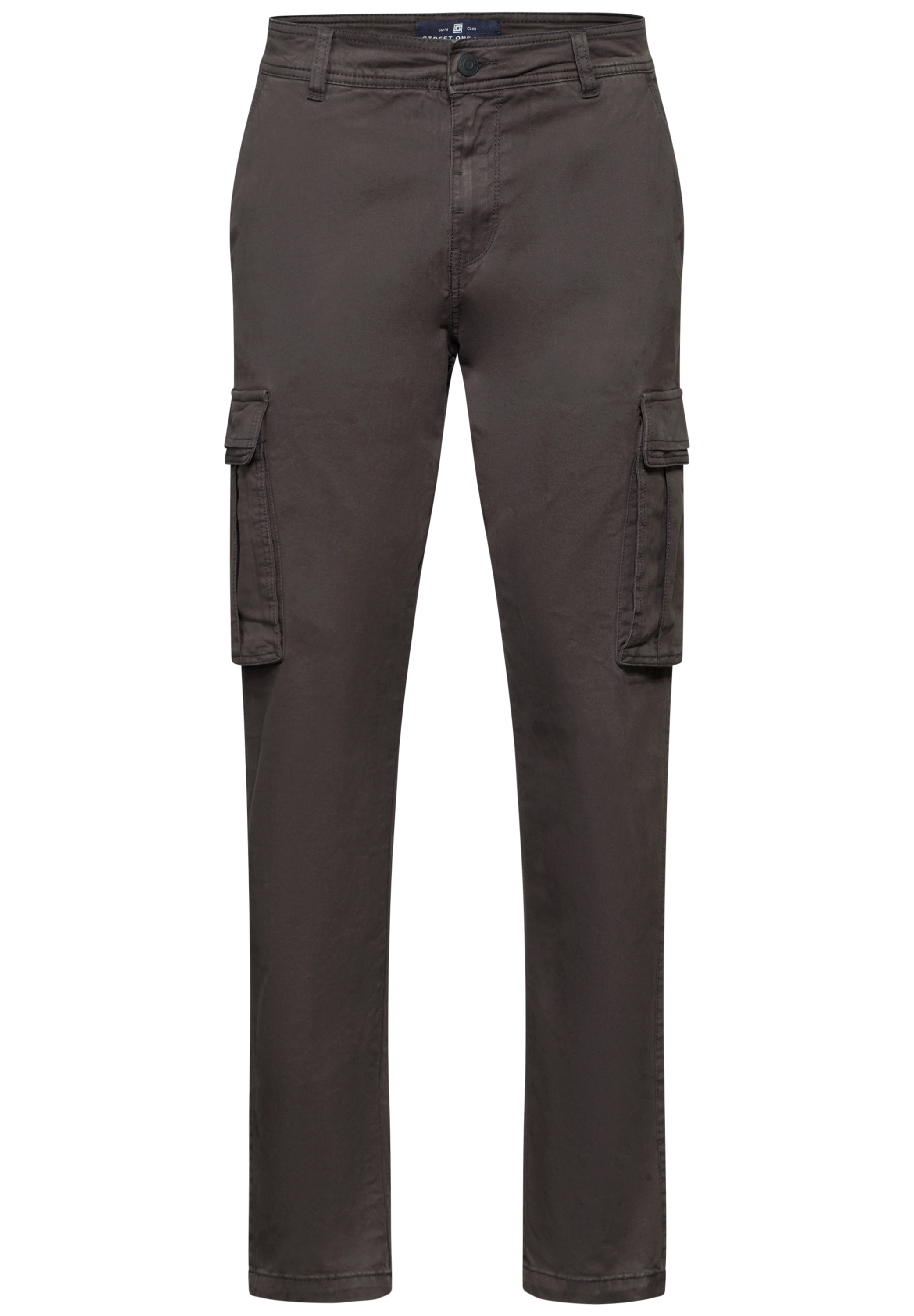 STREET ONE MEN Cargohose, aus Baumwolle mit Stretchanteil