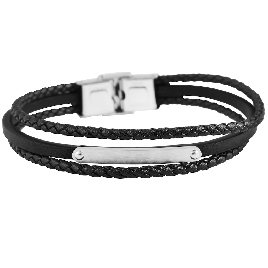 Adelia´s Edelstahlarmband »Armband aus Edelstahl 21 cm«