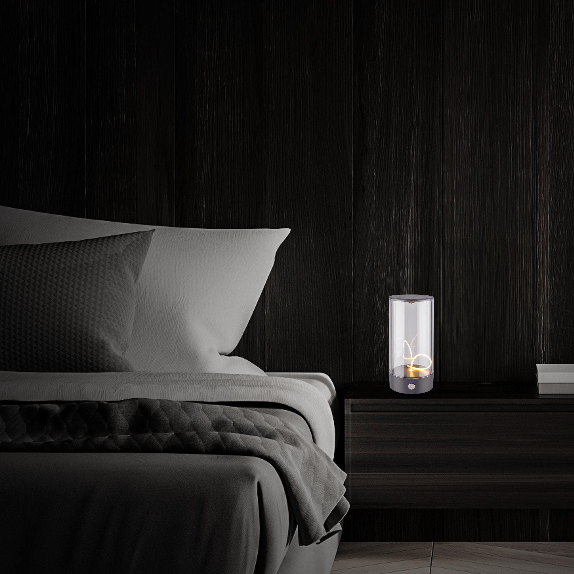 Briloner Leuchten LED Tischleuchte »WIGGLE 7620015«