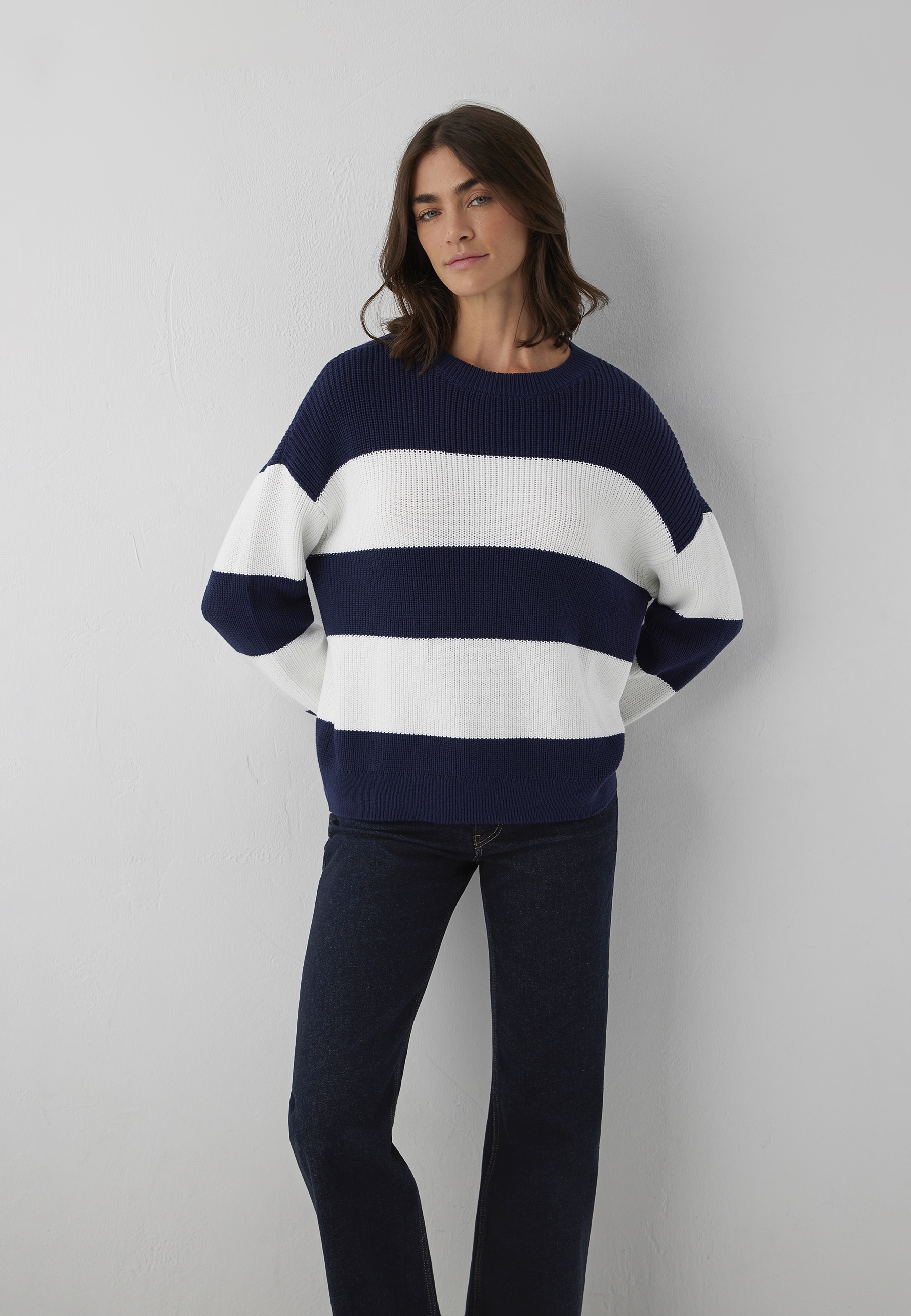 Mavi "STRIPED SWEATER" Pullover Gestreift