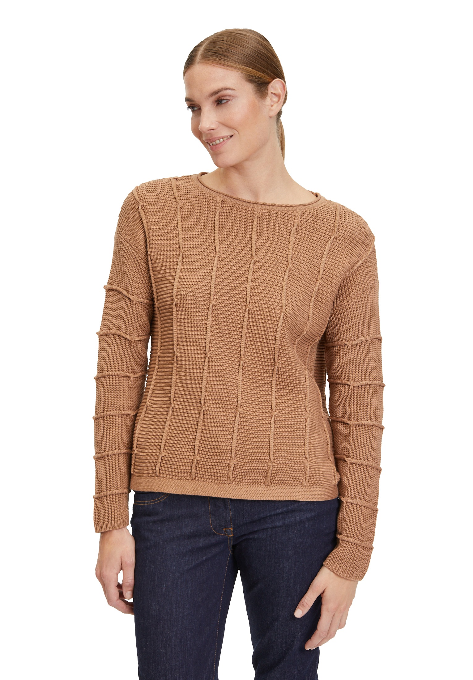 Betty Barclay Strickpullover "Betty Barclay Grobstrick-Pullover mit Strickd günstig online kaufen