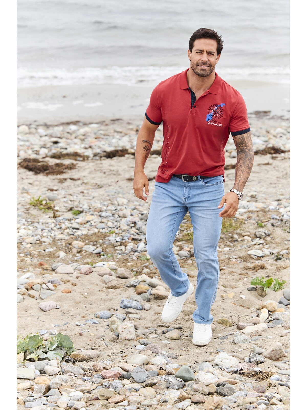 Jan Vanderstorm Poloshirt »Poloshirt ARKHOLM«, (1 tlg.)