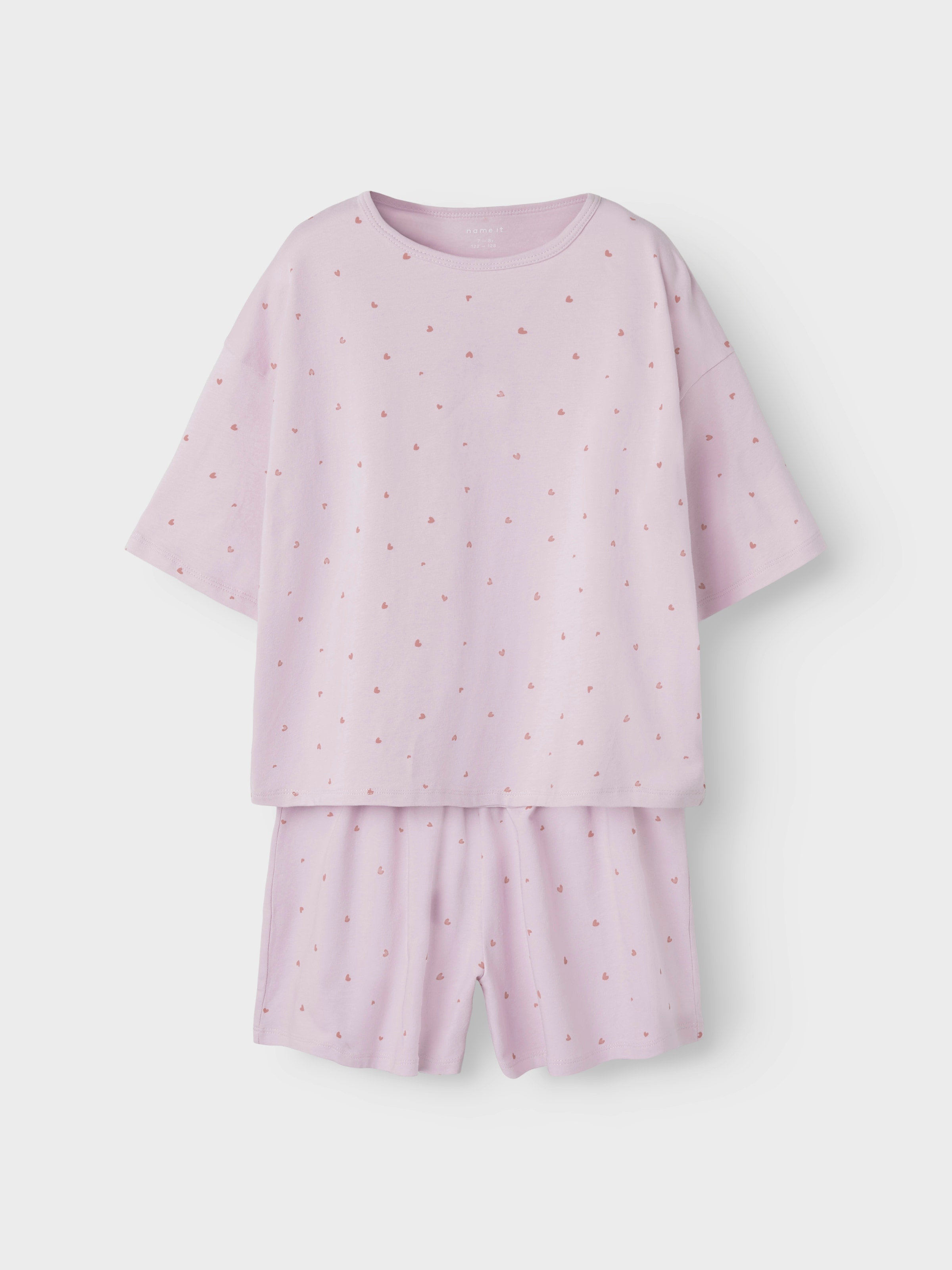 Name It Schlafanzug »NKFNIGHTSET BOXY WINSOME HEARTS NOOS«