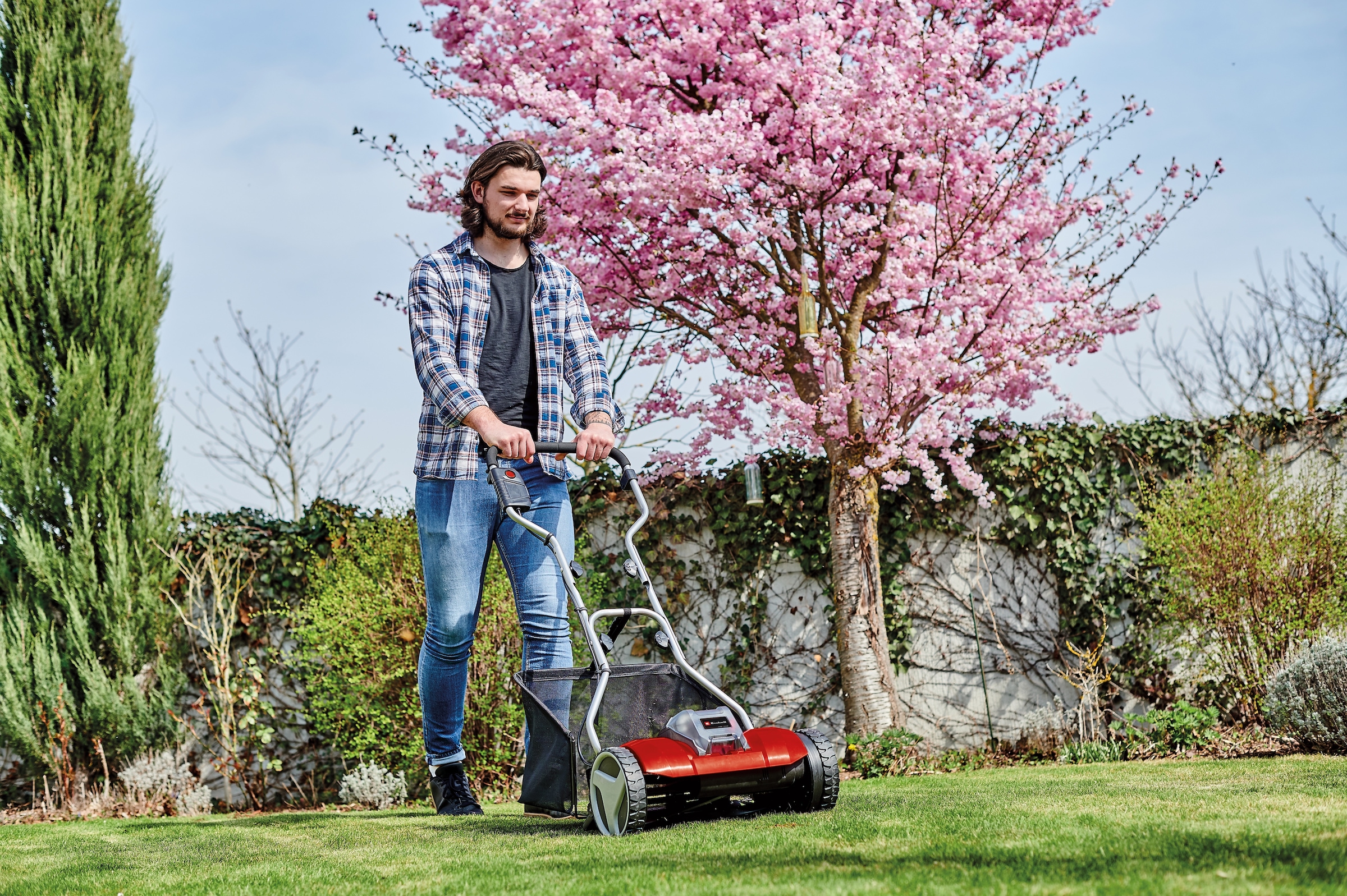 Einhell Akkurasenmäher »Spindelmäher GE-HM 18/38 Li-Solo«, ohne Akku und Ladegerät