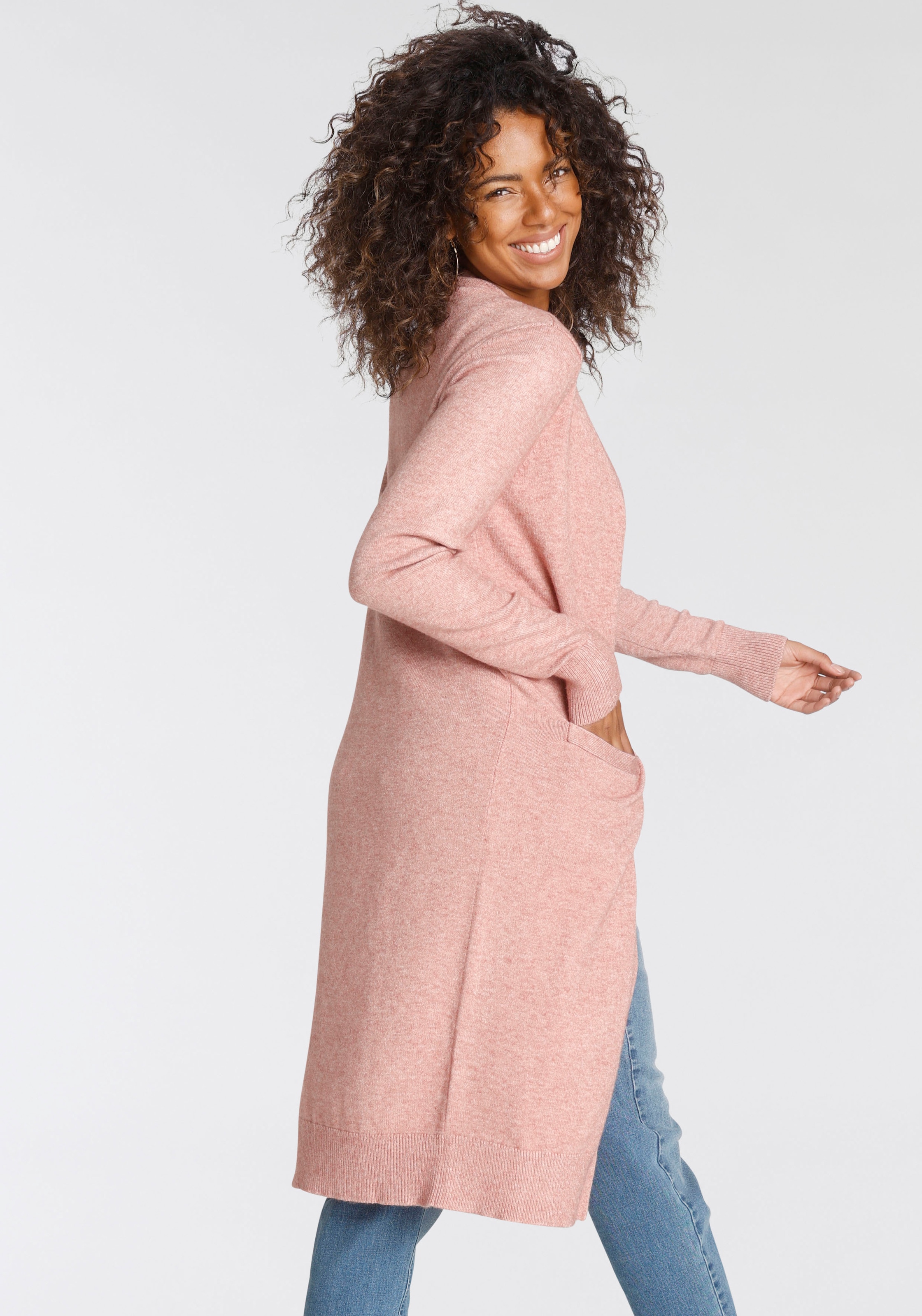 Tamaris Strickjacke, in online | Longform BAUR bestellen