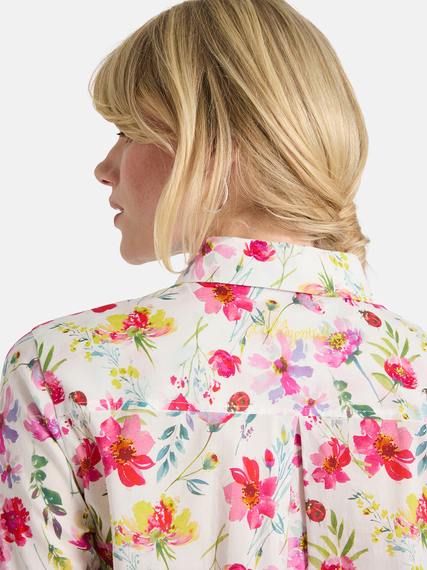 Lieblingsstück Klassische Bluse »FylidaL« aus 100% Baumwolle