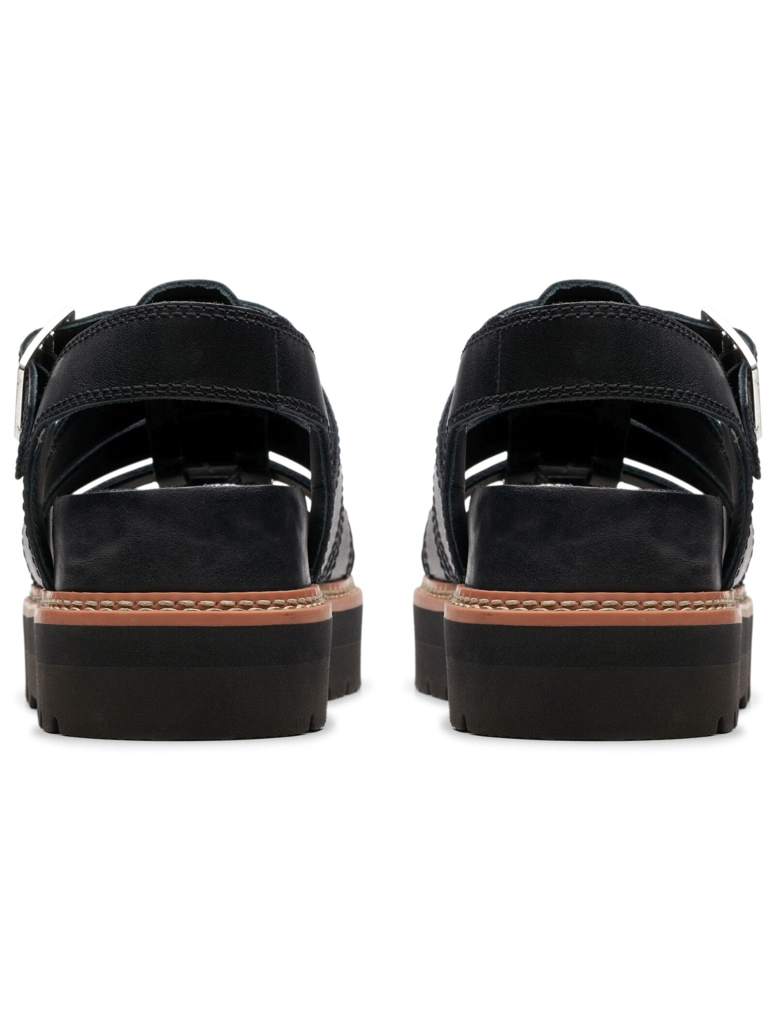 Clarks Plateausandaletten »Clarks Sandalen Leder«
