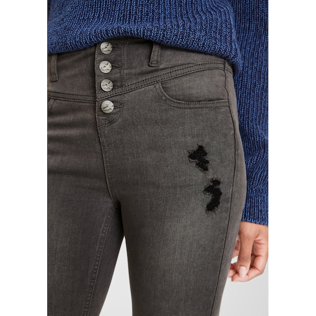 Arizona Skinny-fit-Jeans »Ultra Stretch«, High Waist online kaufen | BAUR