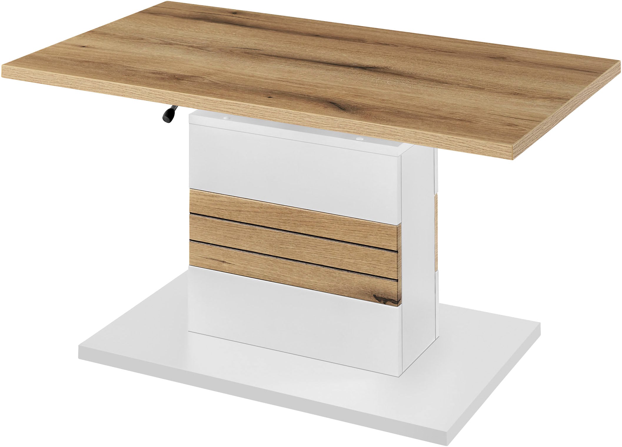 set one by Musterring Couchtisch "Quincy" 1 Stk. tlg. Stufenlos höhenverstellbar, in 2 Farbvarianten, 95 × 55 cm