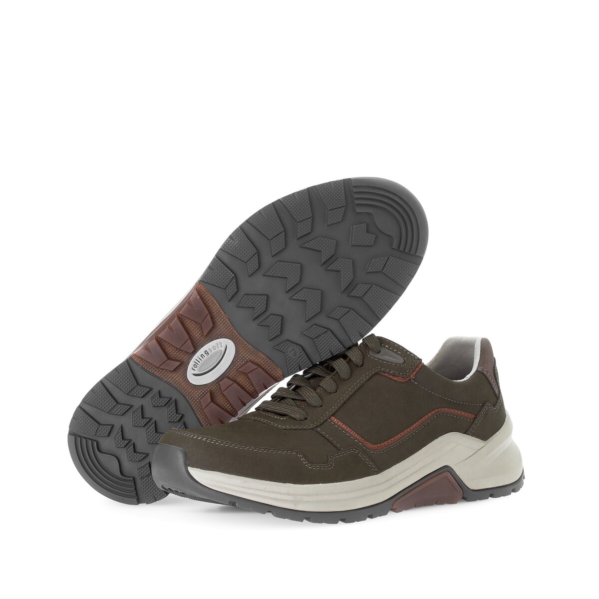 Gabor Sneaker »rollingsoft Sneaker low Rauleder«