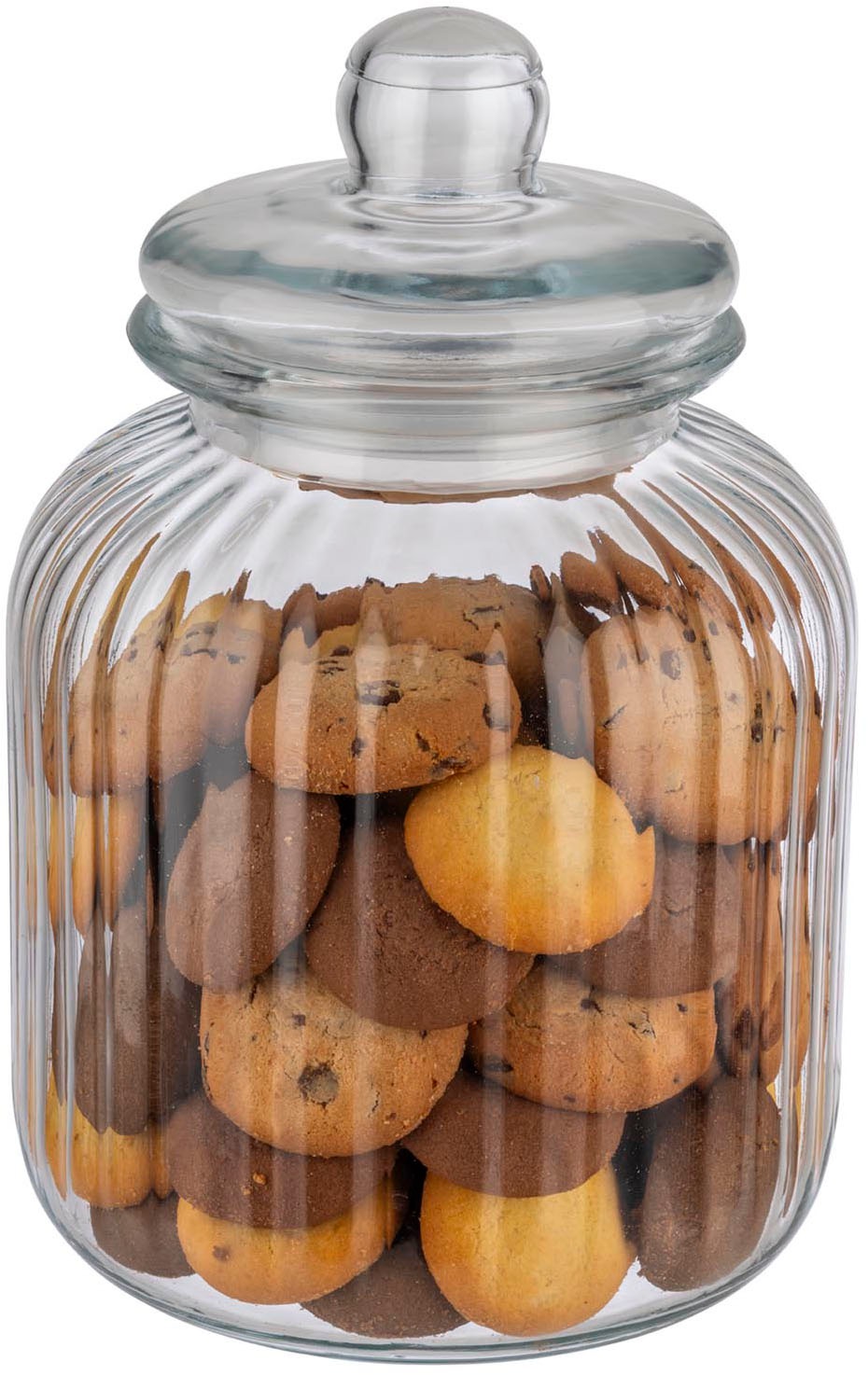 APS Vorratsglas »-COOKIEGO- aus Glas, Öffnung: ca. Ø 9 cm«, (1 tlg.), kann auch als Vase verwendet werden