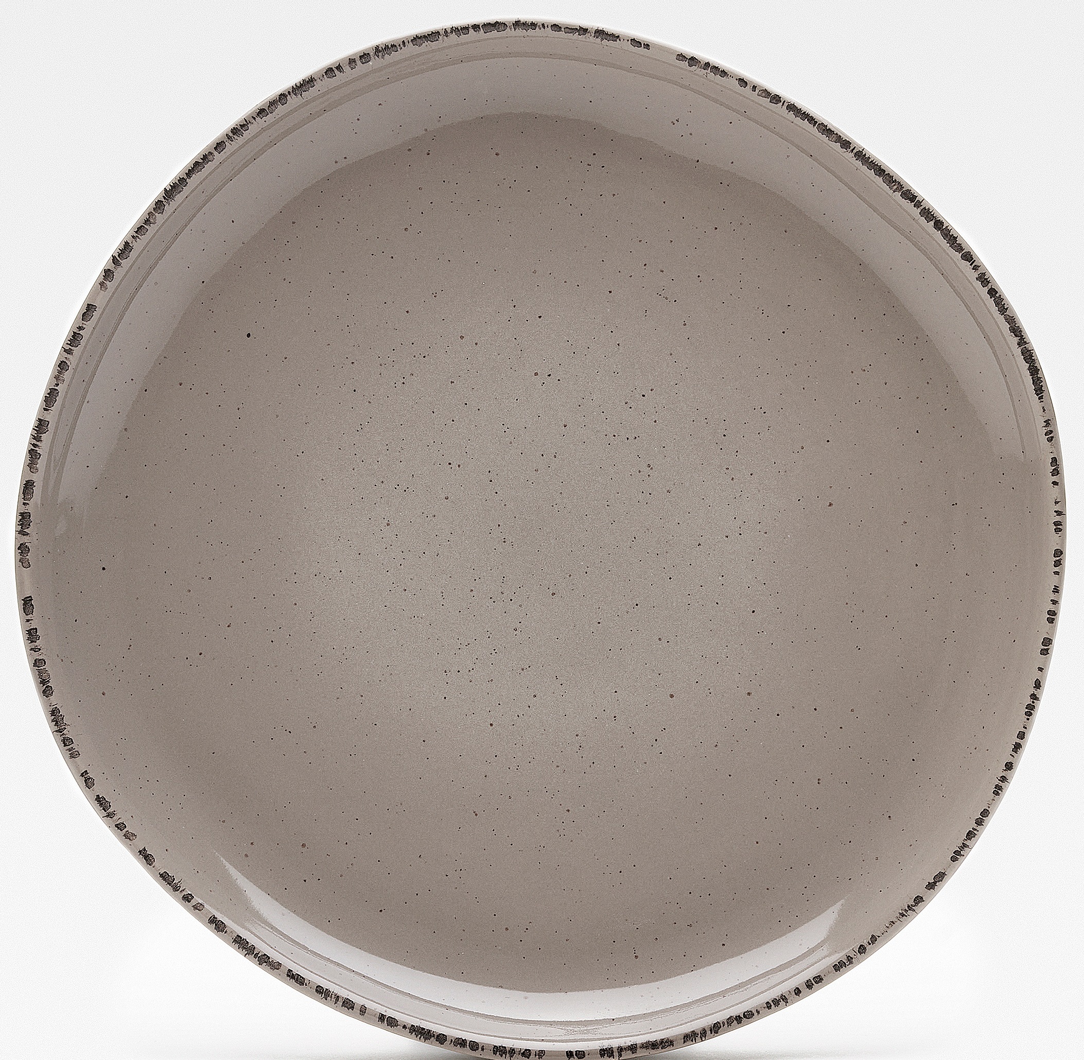 VAN WELL Dessertteller "Urban, Teller 20 cm, 6 Stück", 20cm, braun, Speiseteller, spülmaschinen- und mikrowellengeeignet