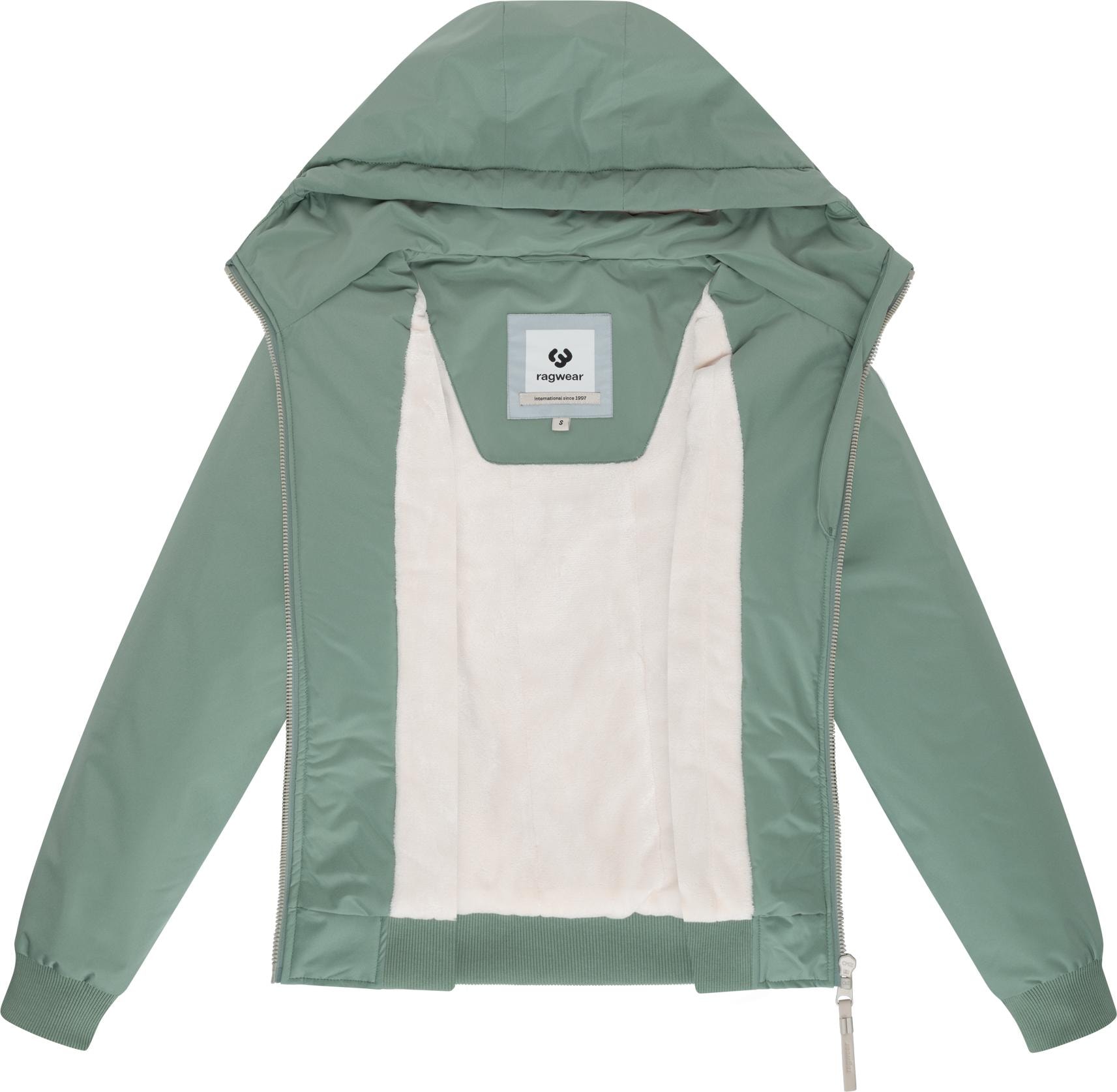 Ragwear Bomberjacke »Oggie Warm YOUMODO«, mit Kapuze, Wasserdichte Outdoorjacke mit Kapuze für den Übergang