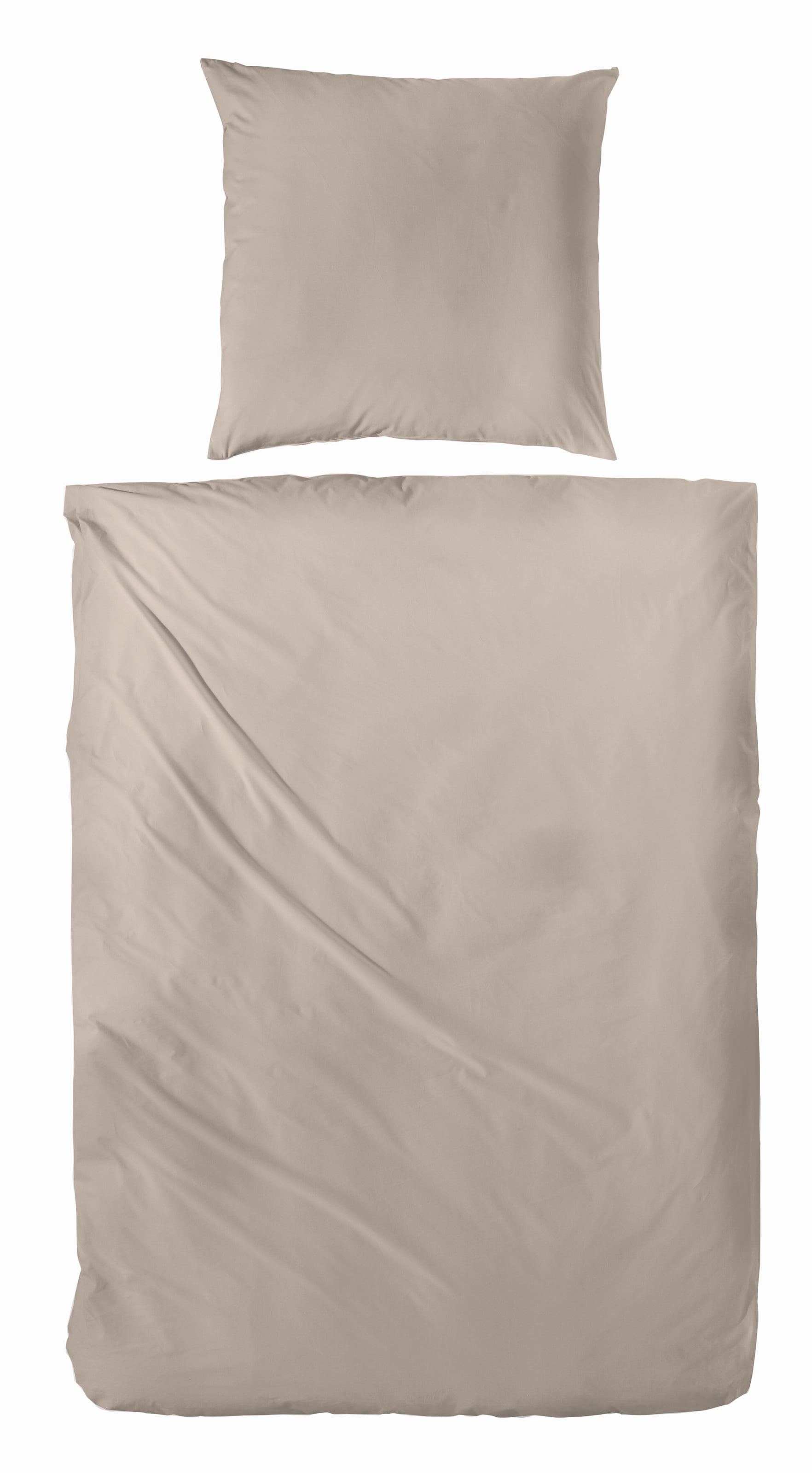 Primera Bettwäsche "Edelflanell-Bettwäsche Smooth" 2 Stk. tlg. im natürlich günstig online kaufen