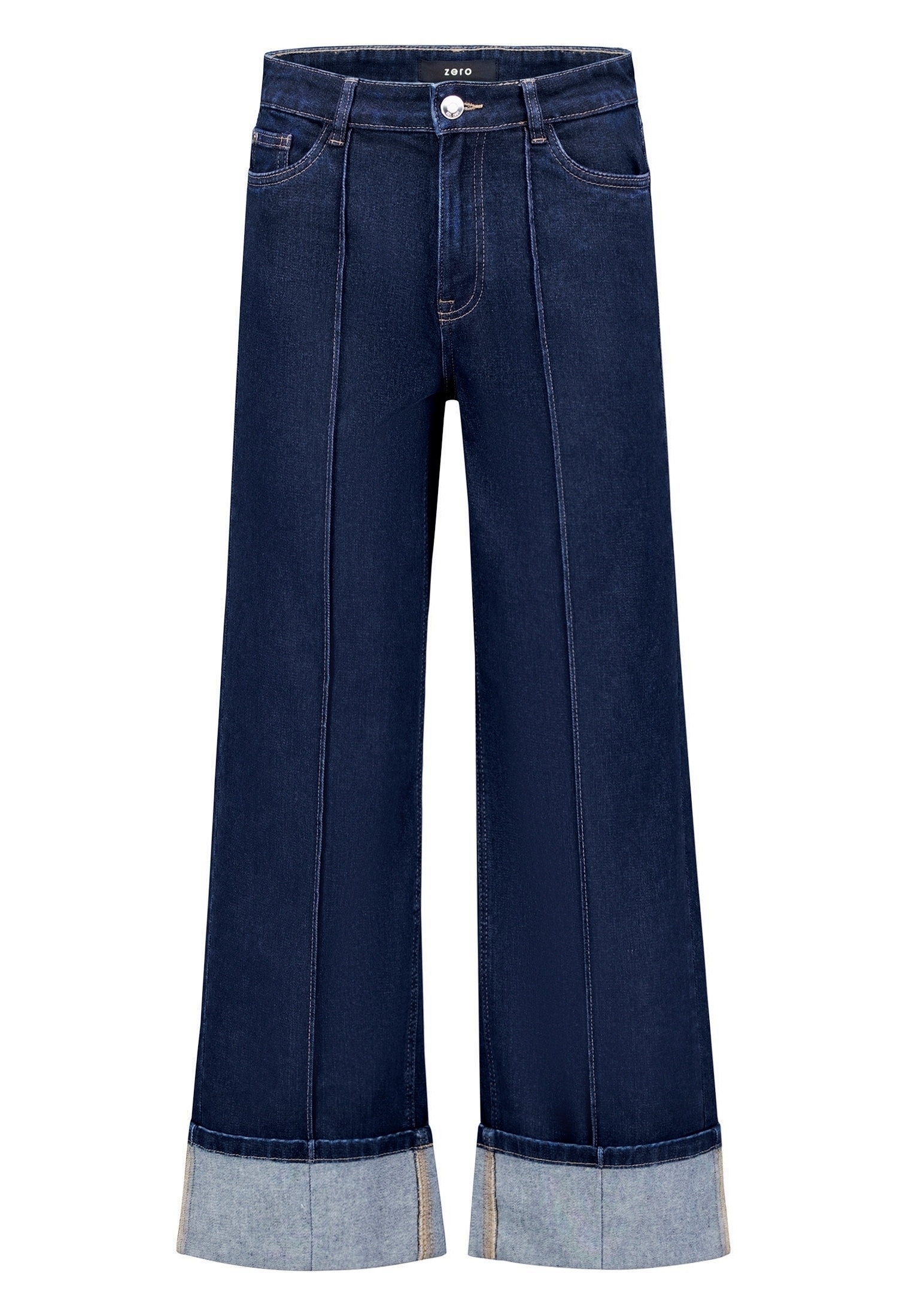 Zero Weite Jeans »Damen Look-Jeans mit Biesen Style Witney«