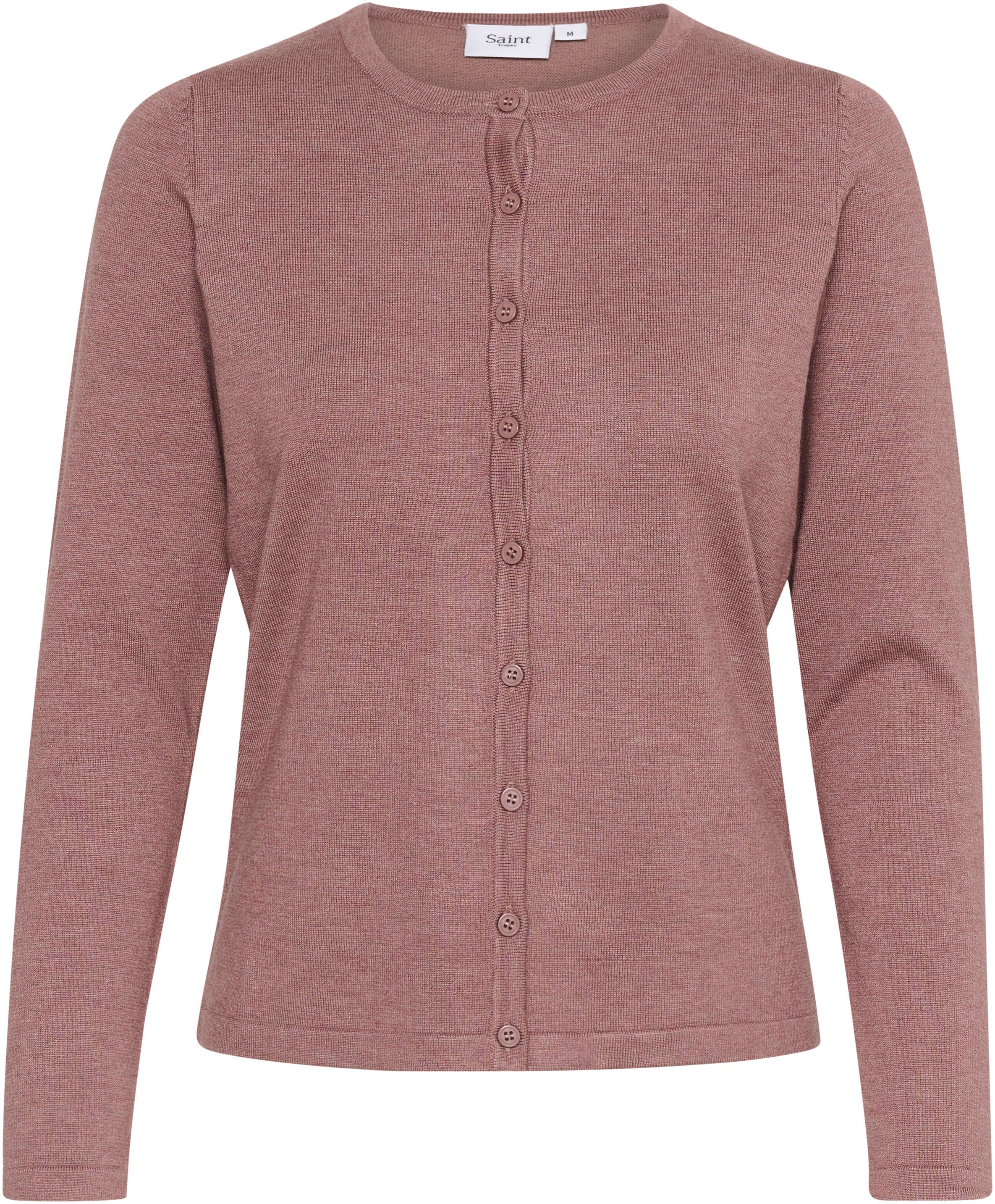 Saint Tropez Strickjacke "A8661, MilaSZ R-Neck Cardigan" Viskose Feinstrick günstig online kaufen