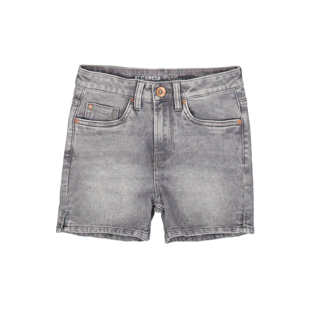 Garcia Shorts »Rianna«, mit kleinem Schlitz am Saum