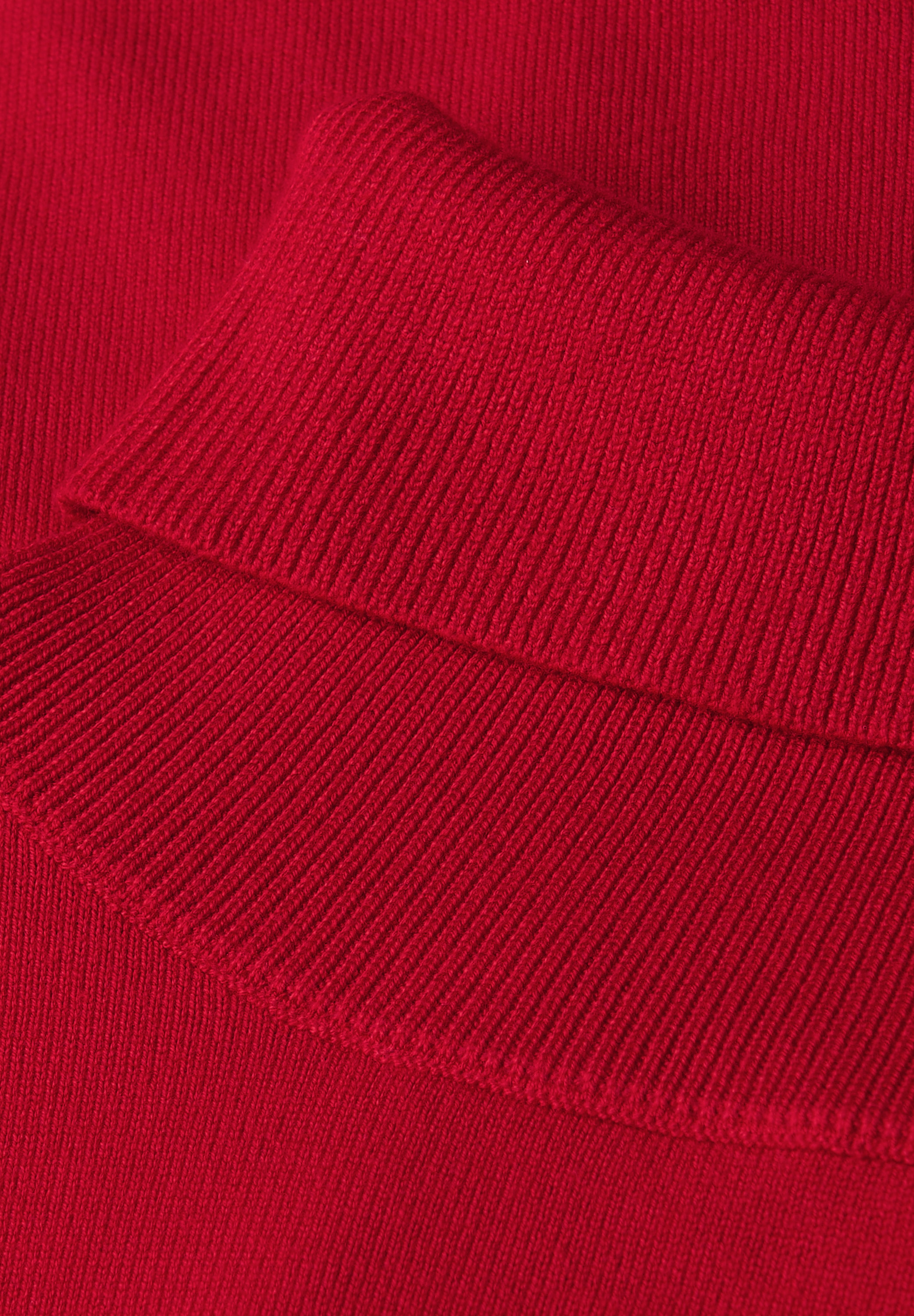 STREET ONE Rollkragenpullover mit Strick-Struktur