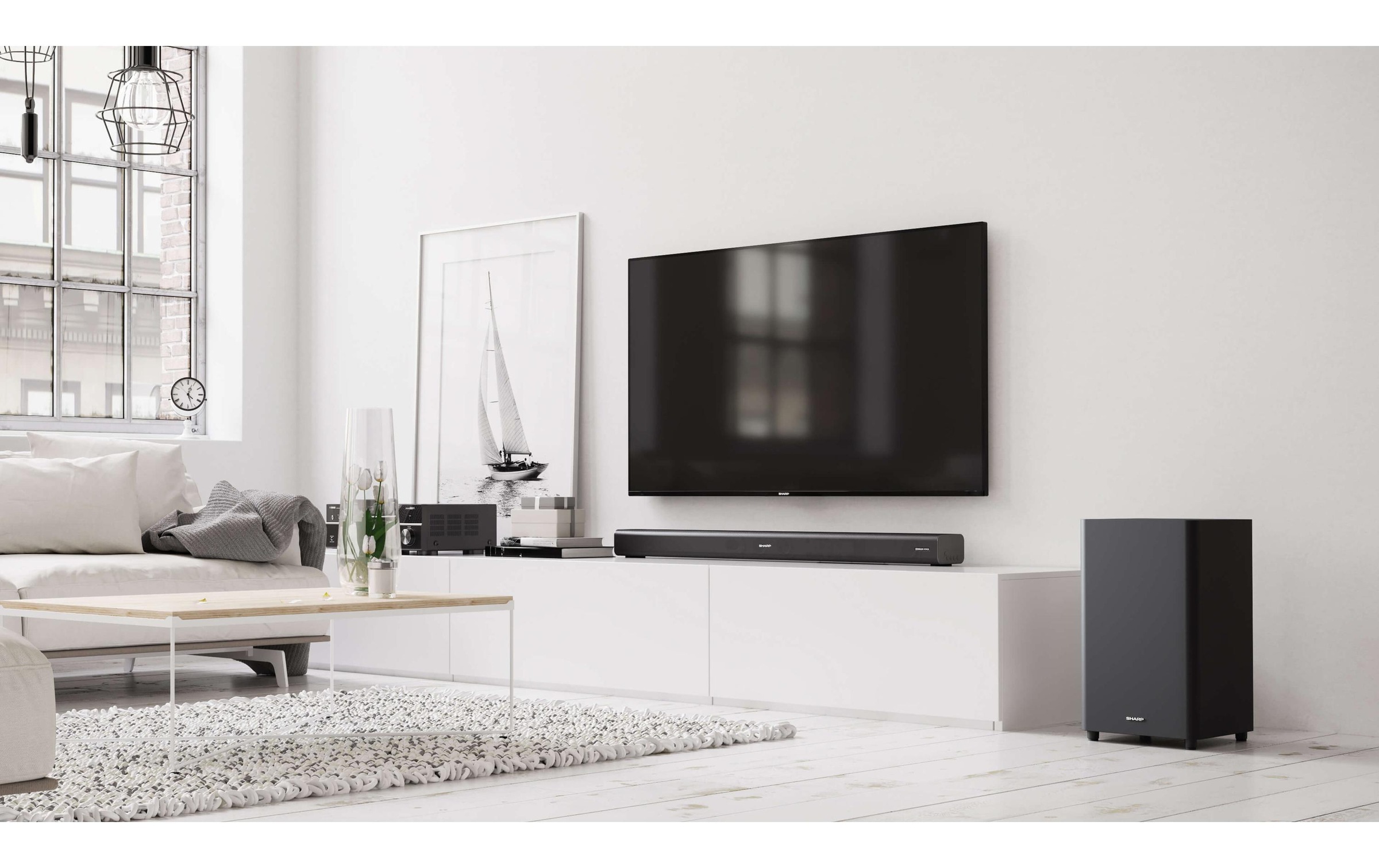 Sharp Soundbar »Sharp Soundbar Sharp HT-SBW460« 3.1 ( )