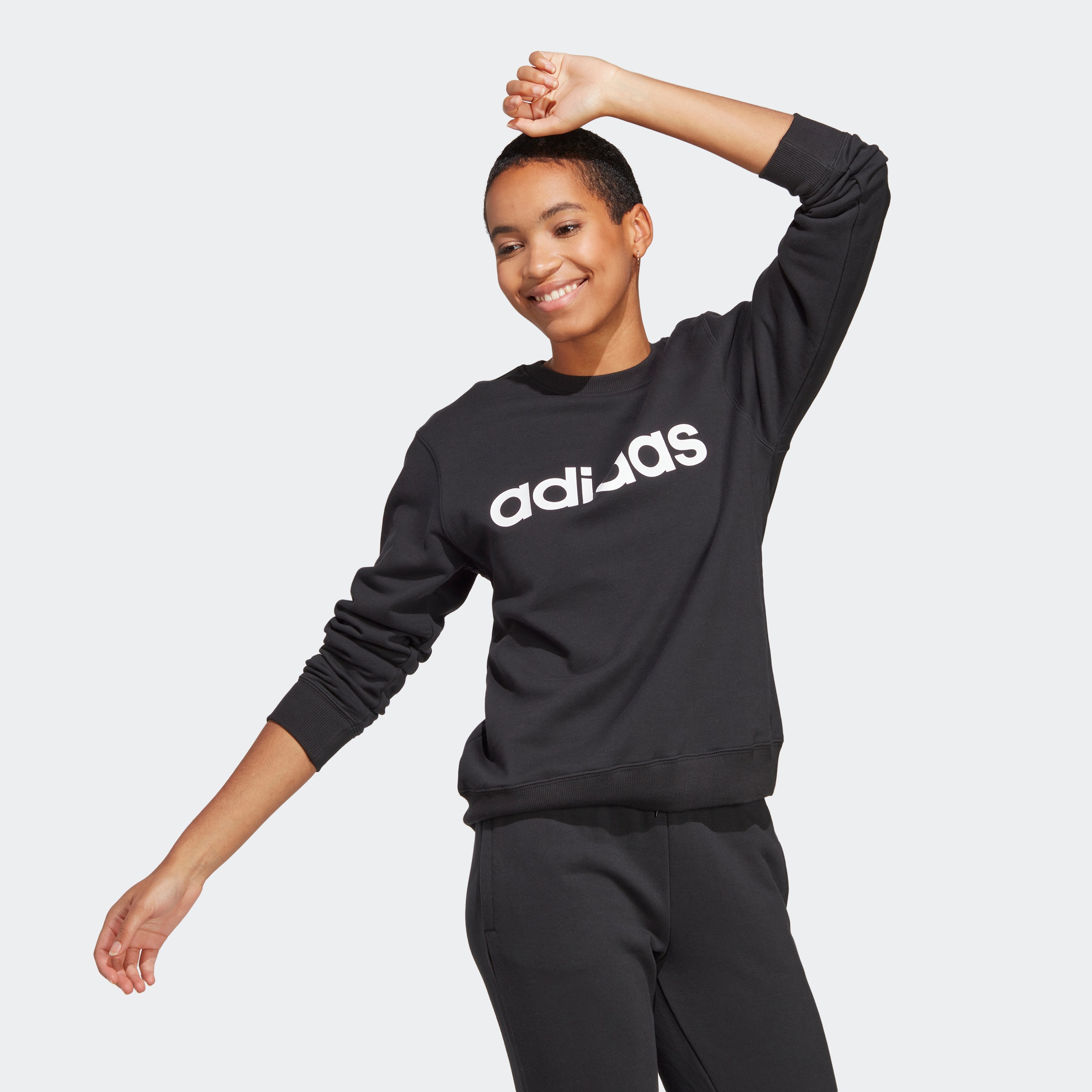 adidas Sportswear Sweatshirt ESSENTIALS LINEAR FRENCH TERRY günstig online kaufen