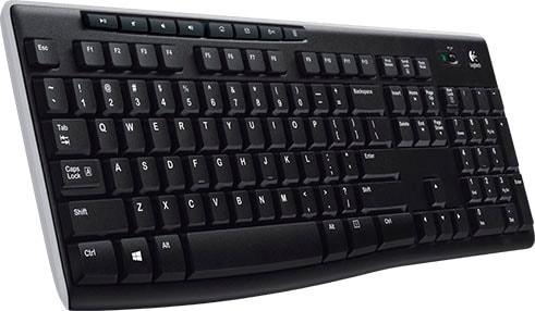 Logitech Tastatur »Wireless Keyboard K270 - DE-Layout«