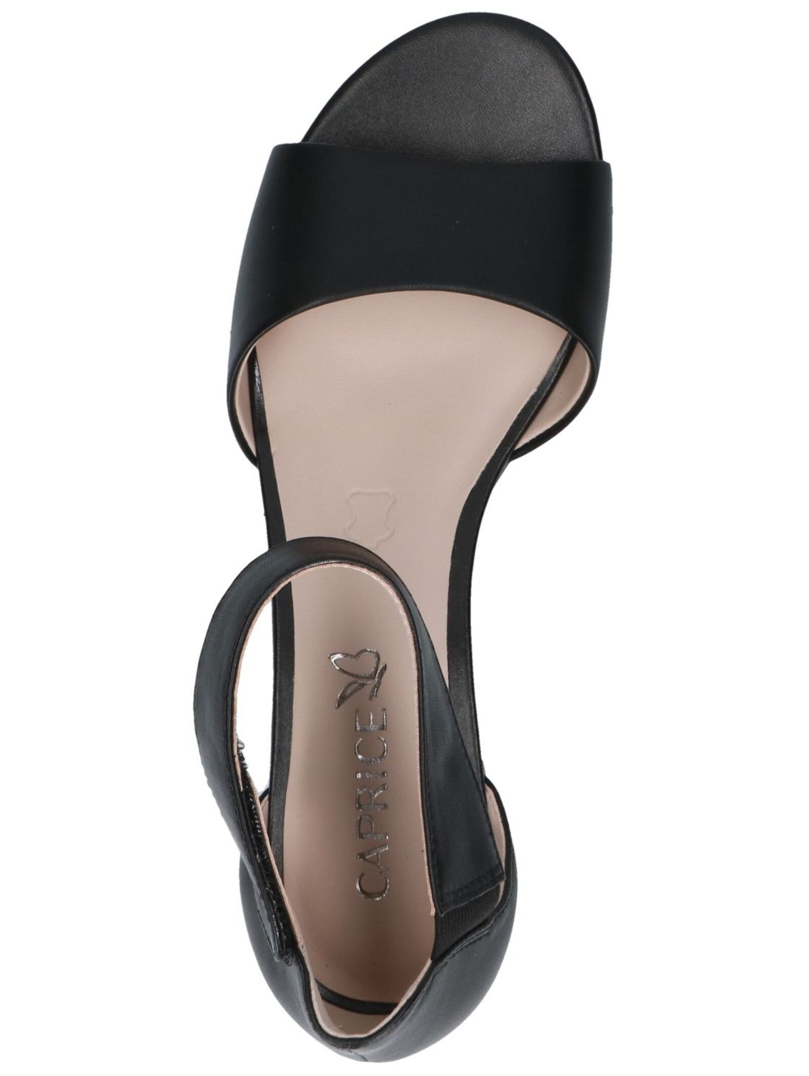 Caprice Strap Sandal Nappa Leather Black 37.5 2