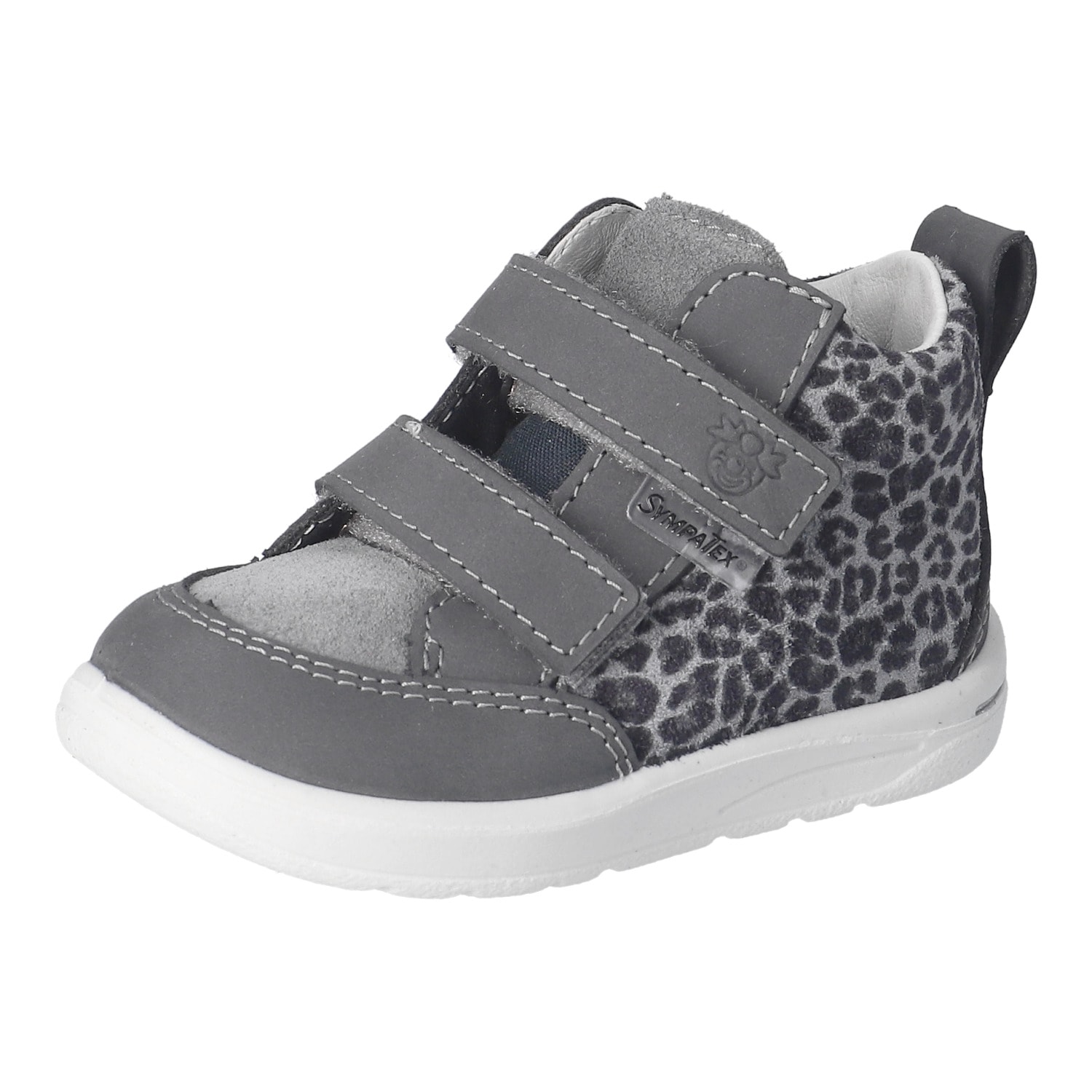 PEPINO by RICOSTA Sneaker »LIA, WMS: mittel«  Klettschuh, Babyschuh mit Kontrastbesatz, Größenschablone zum Download