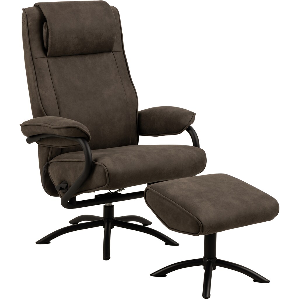 ACTONA GROUP Relaxsessel »Hayes Recliner, TV-Sessel mit Hocker, Polstersessel,«