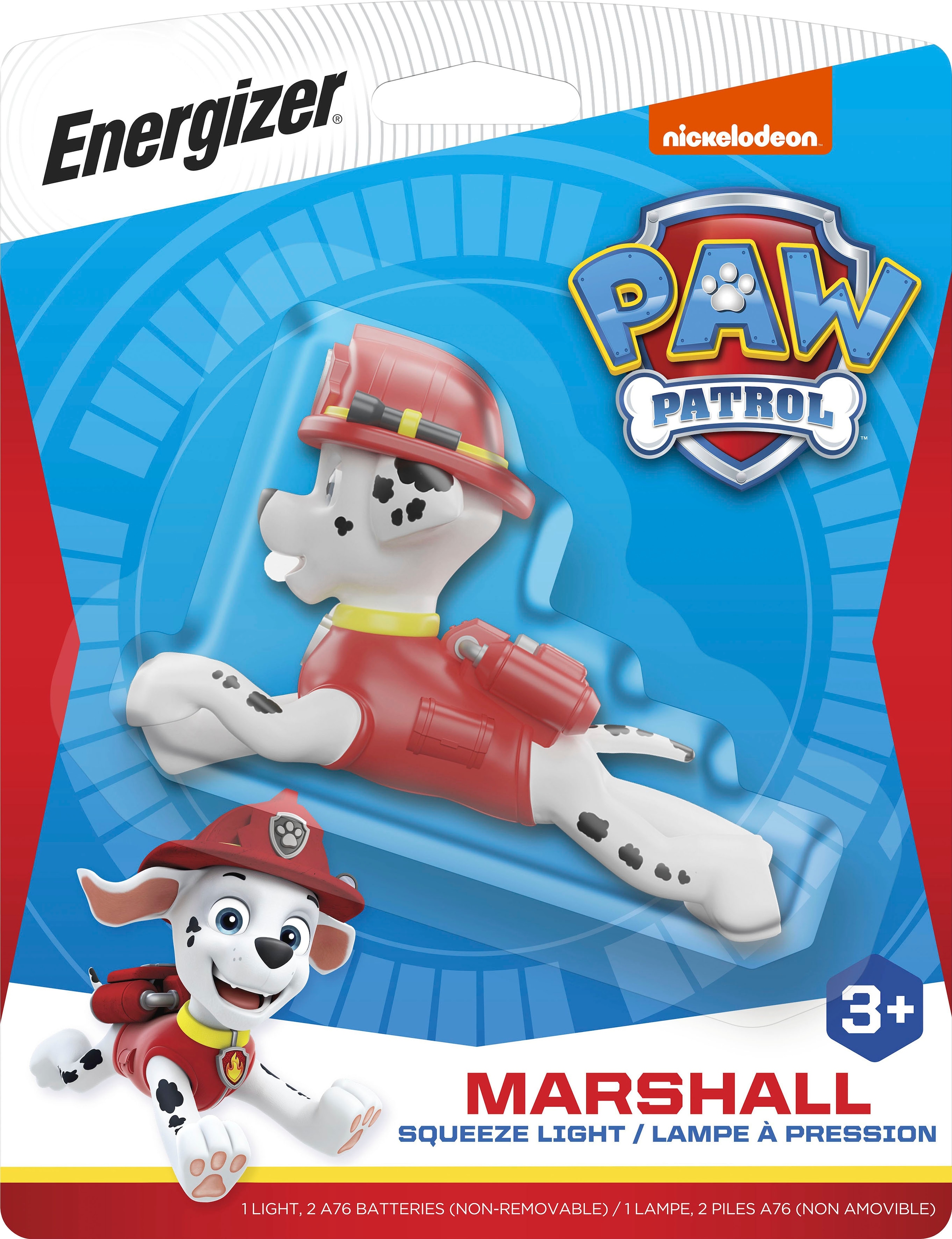 PAW PATROL Taschenlampe »Set Paw Patrol Marshall + Skye«, (Set, 2 St.)