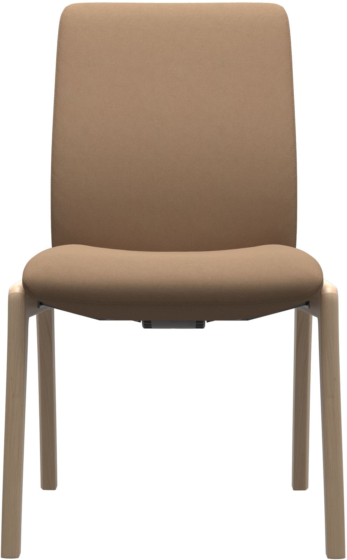 Stressless® Polsterstuhl »Laurel«, Microfaser DINAMICA, Low Back, Größe L, mit abgerundeten Beinen in Eiche natur