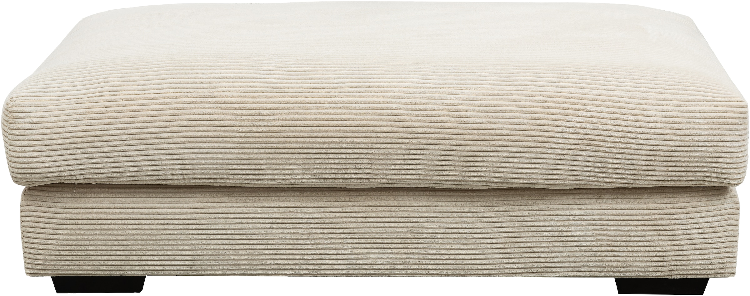 WERK2 Hocker »Eden«, Design Hocker in Cord mit besonders weichem Sitzkomfort