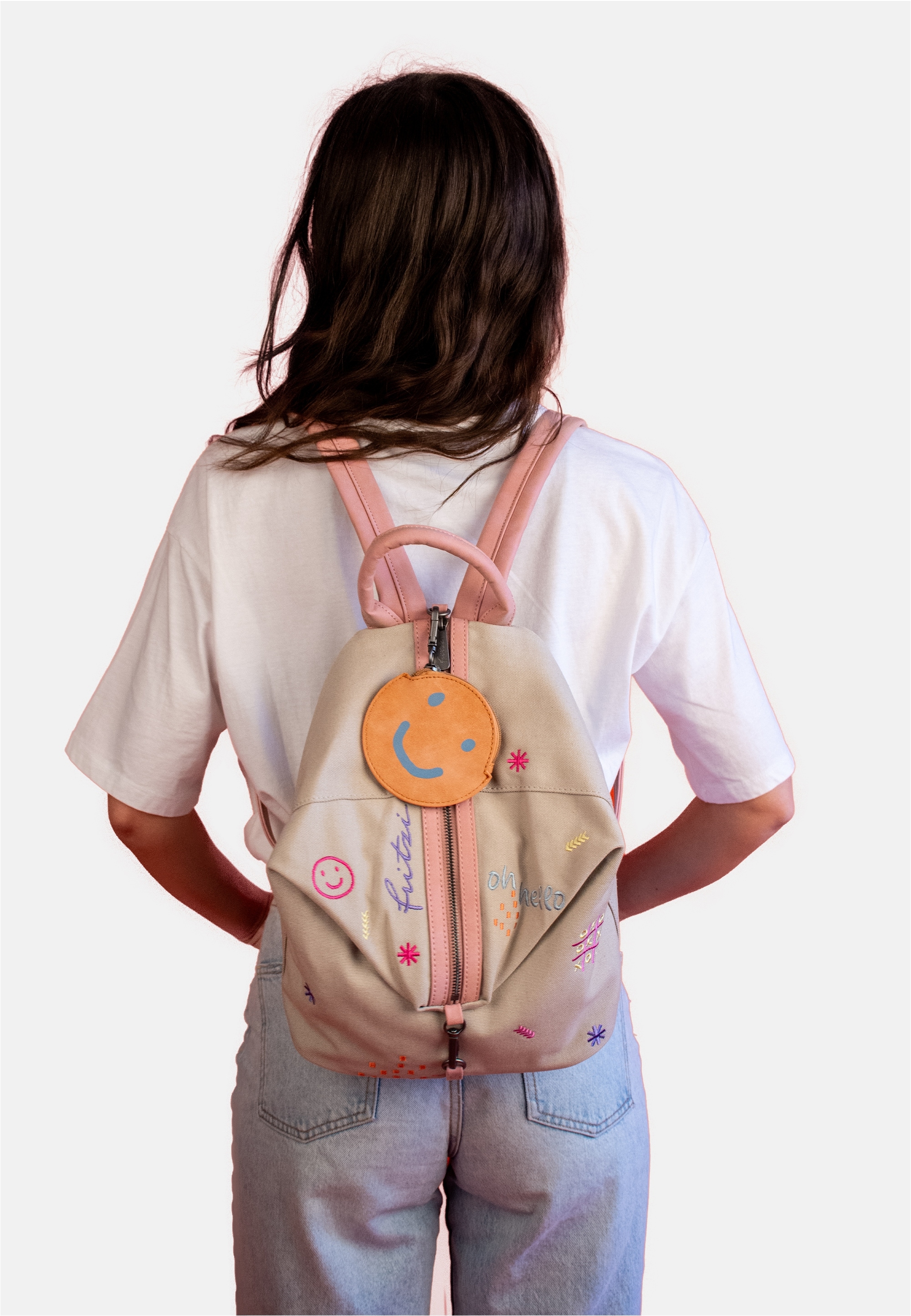 Fritzi aus Preußen Cityrucksack »Marit Limited Ebro Fun«, mit abnehmbarem Pocketanhänger