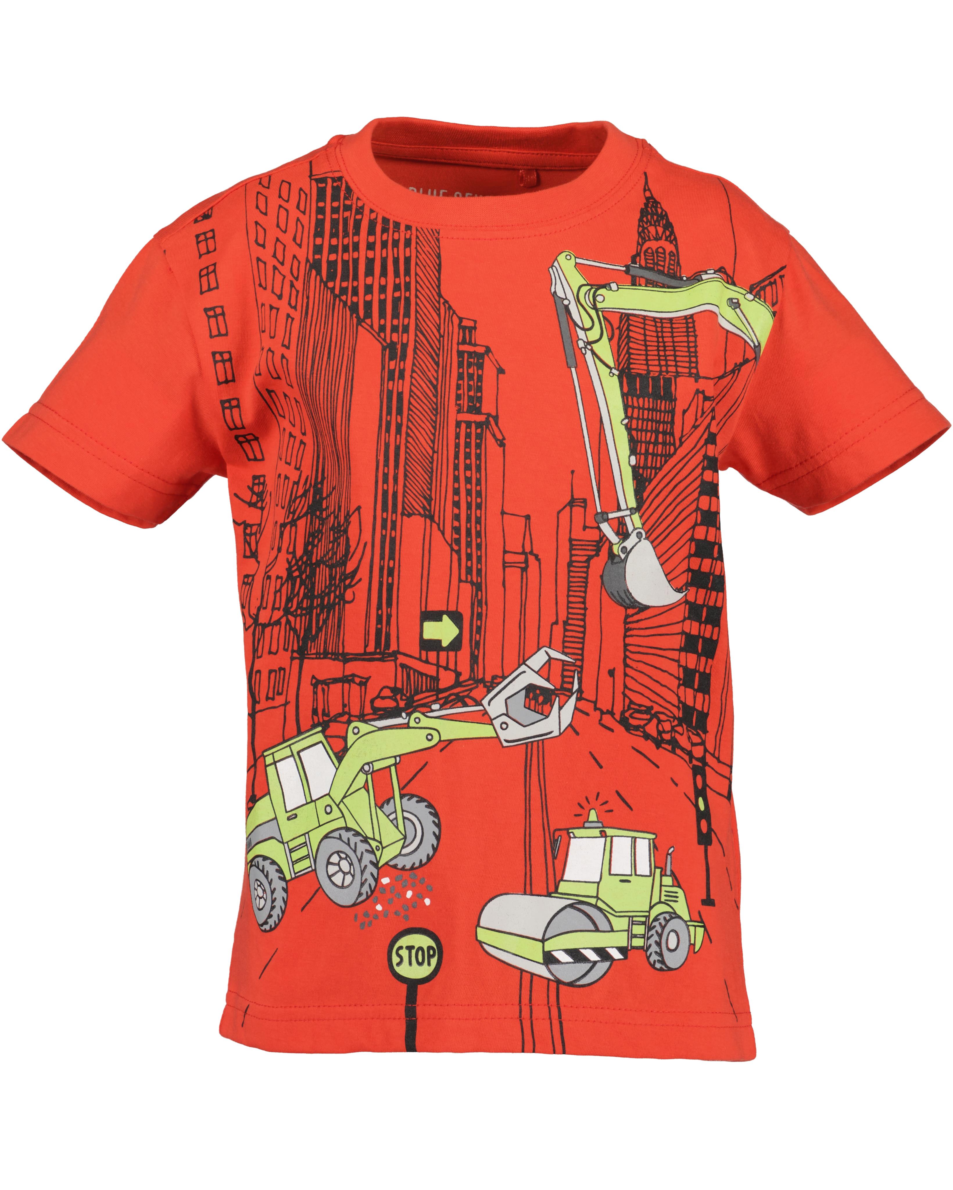 Thumbnail - Blue Seven Kurzarmshirt Packung, 2 Stk. tlg. mit coolen Frontmotiven