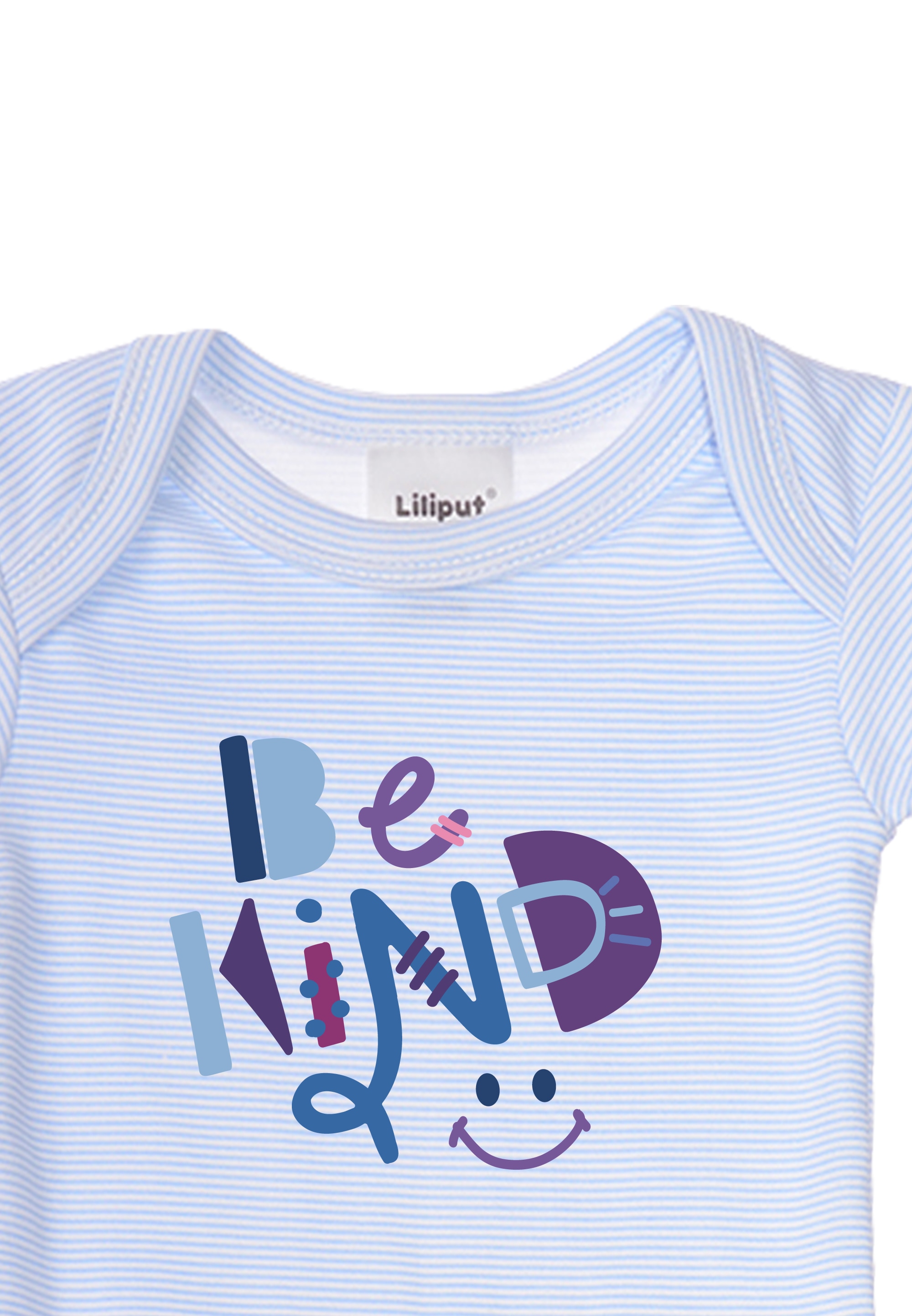 Liliput Body »Be kind«, mit praktischen Druckknöpfen